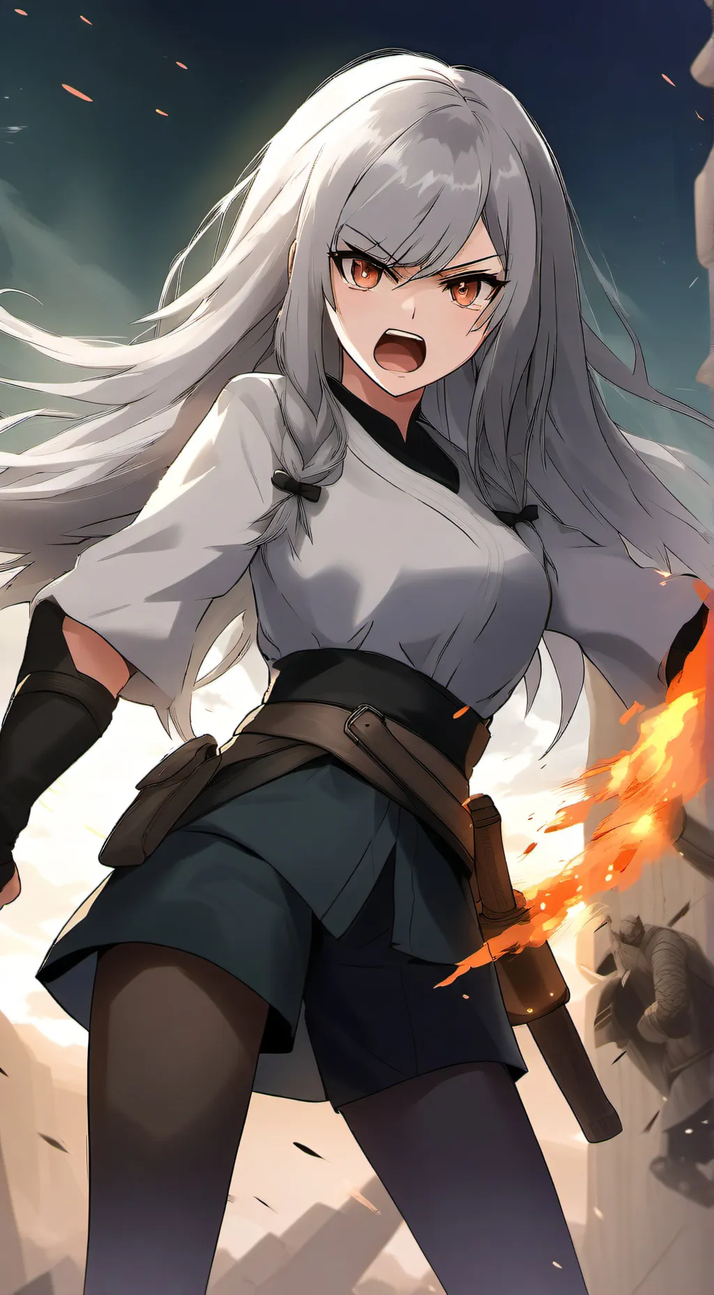 ai character: MHA OC 31 background