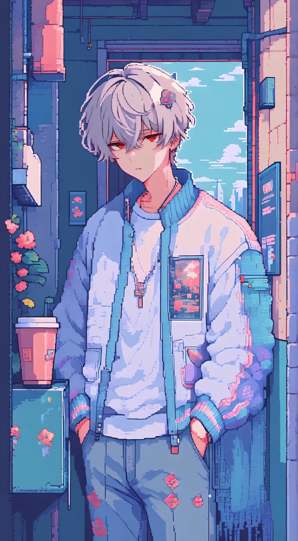 ai character: Alex😼 background