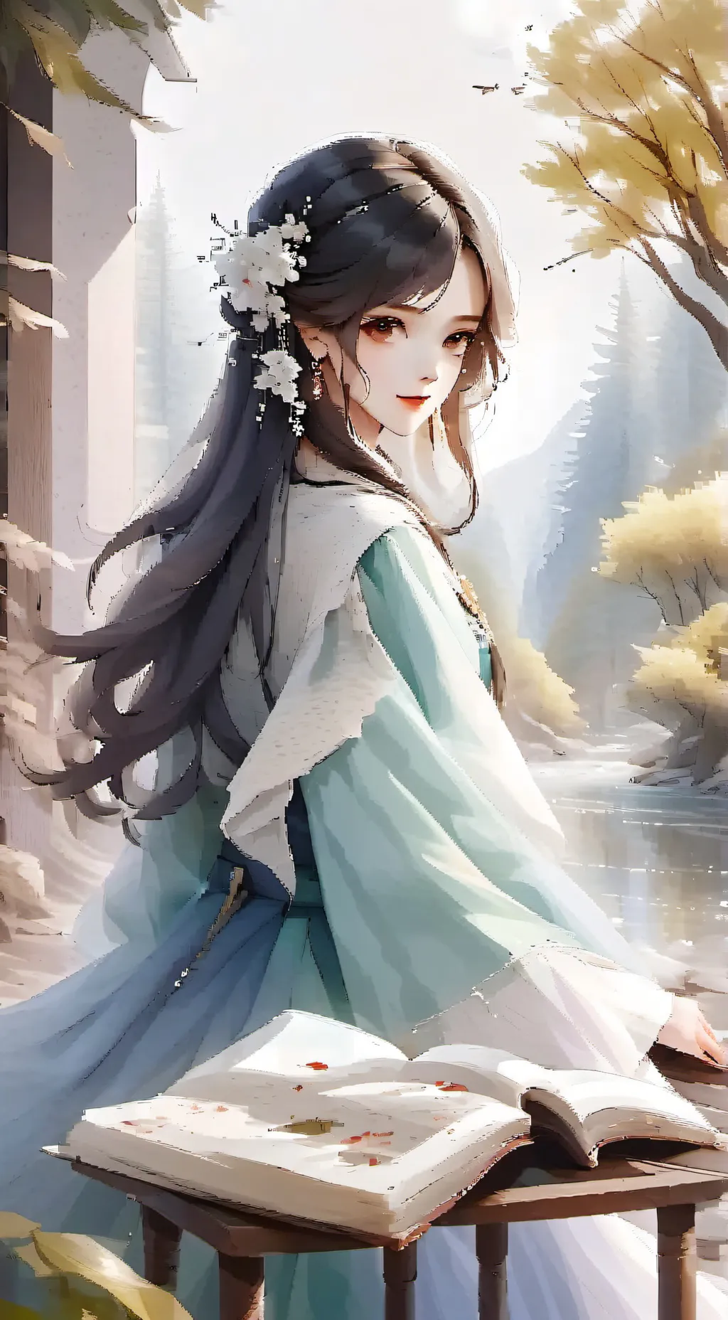 ai character: tu novio  background