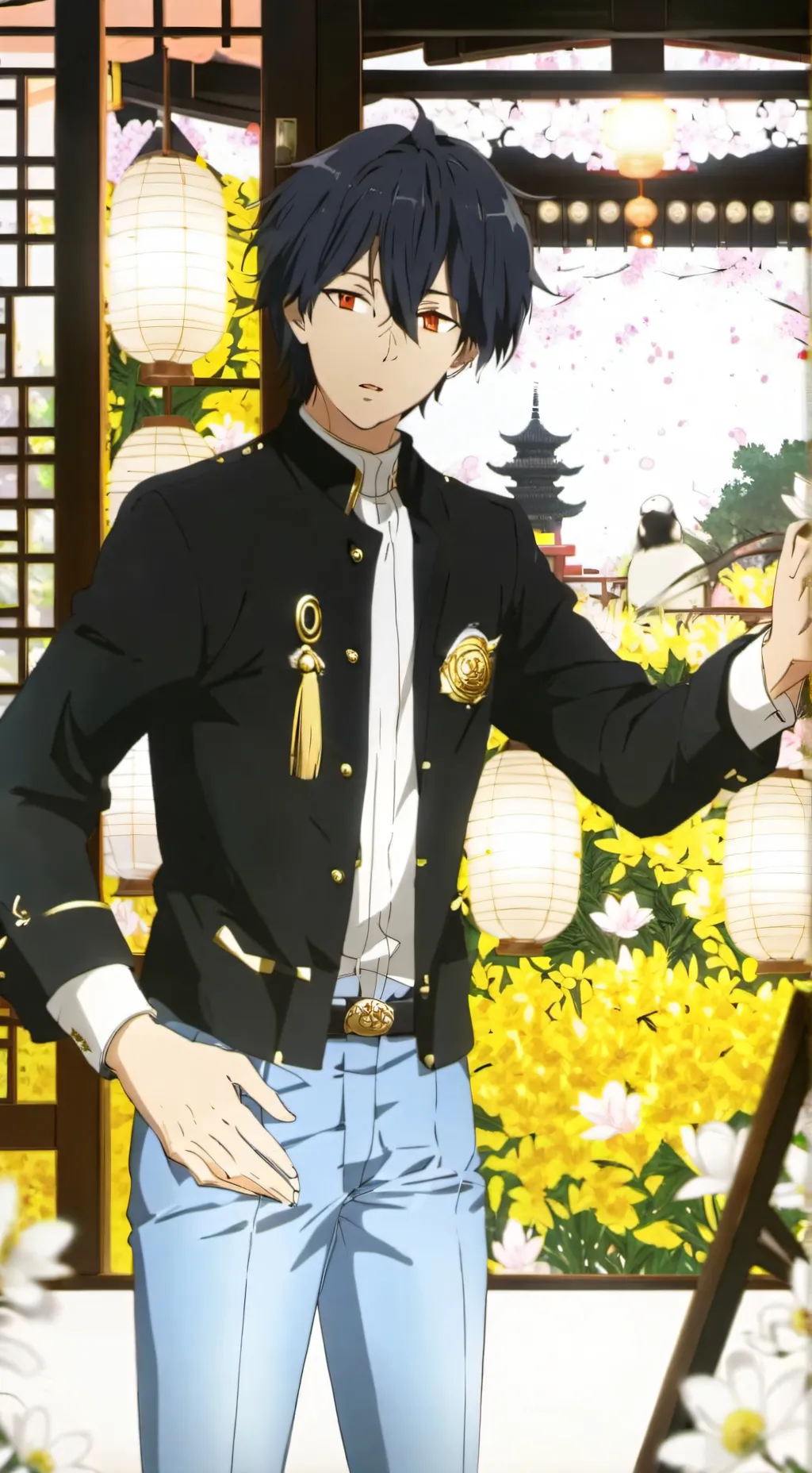 ai character: Kurokawa Tetsu background