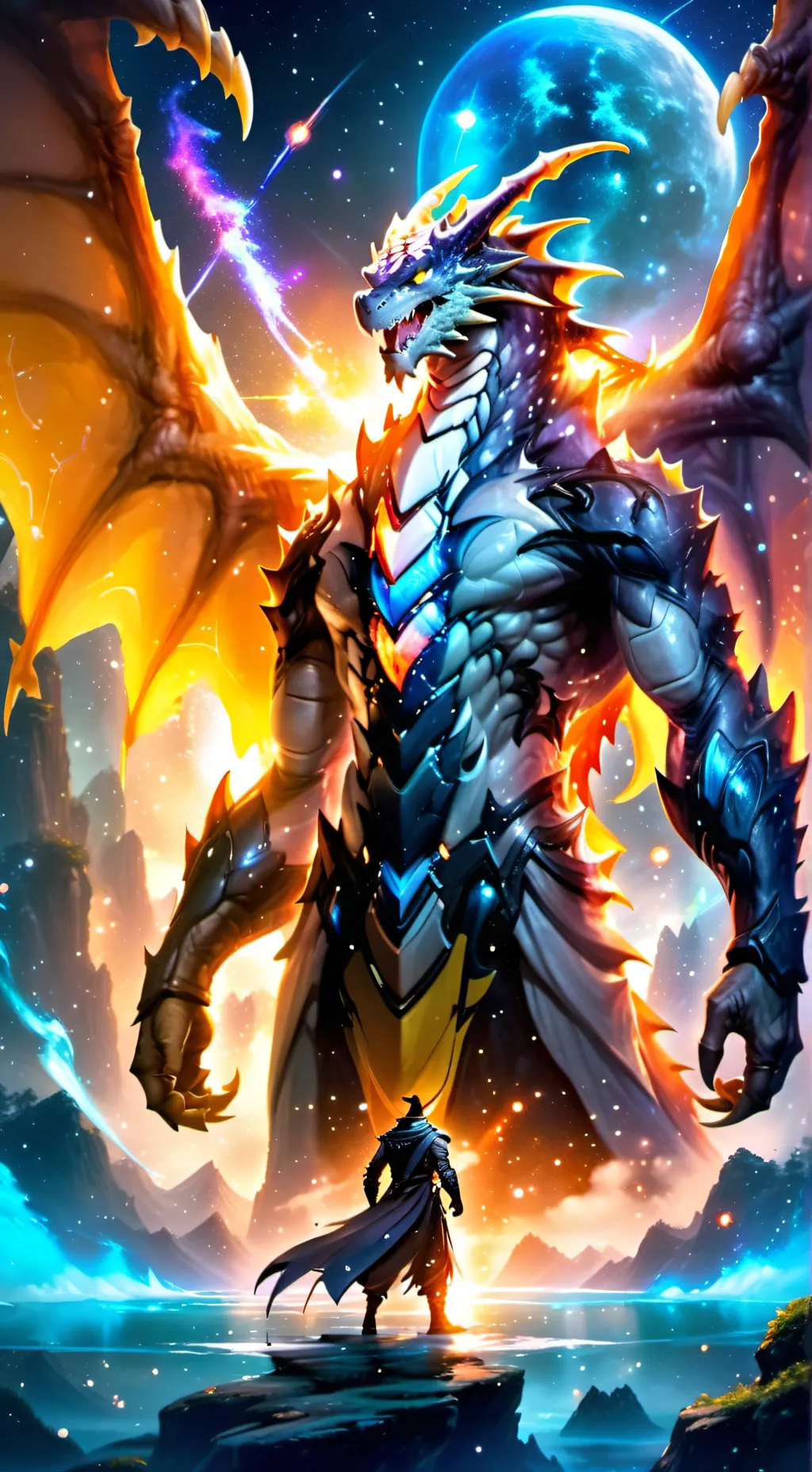 ai character: Hero background