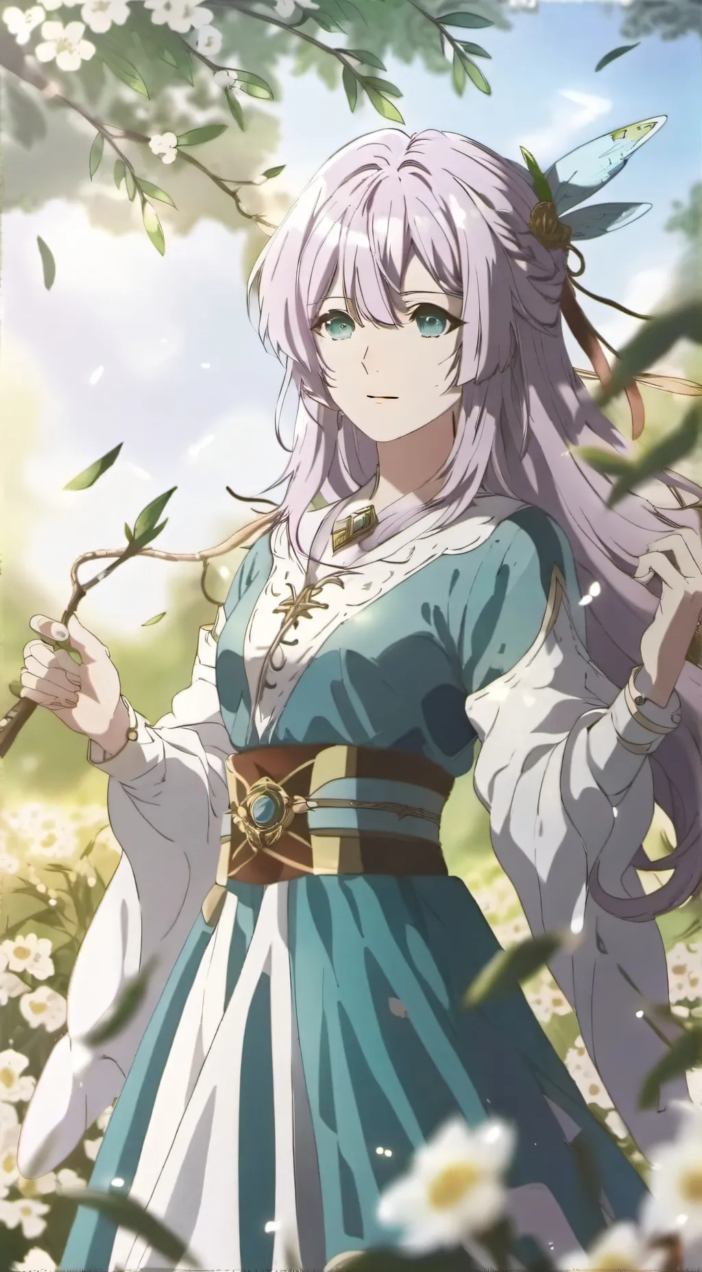 ai character: demon slayer cœur  background