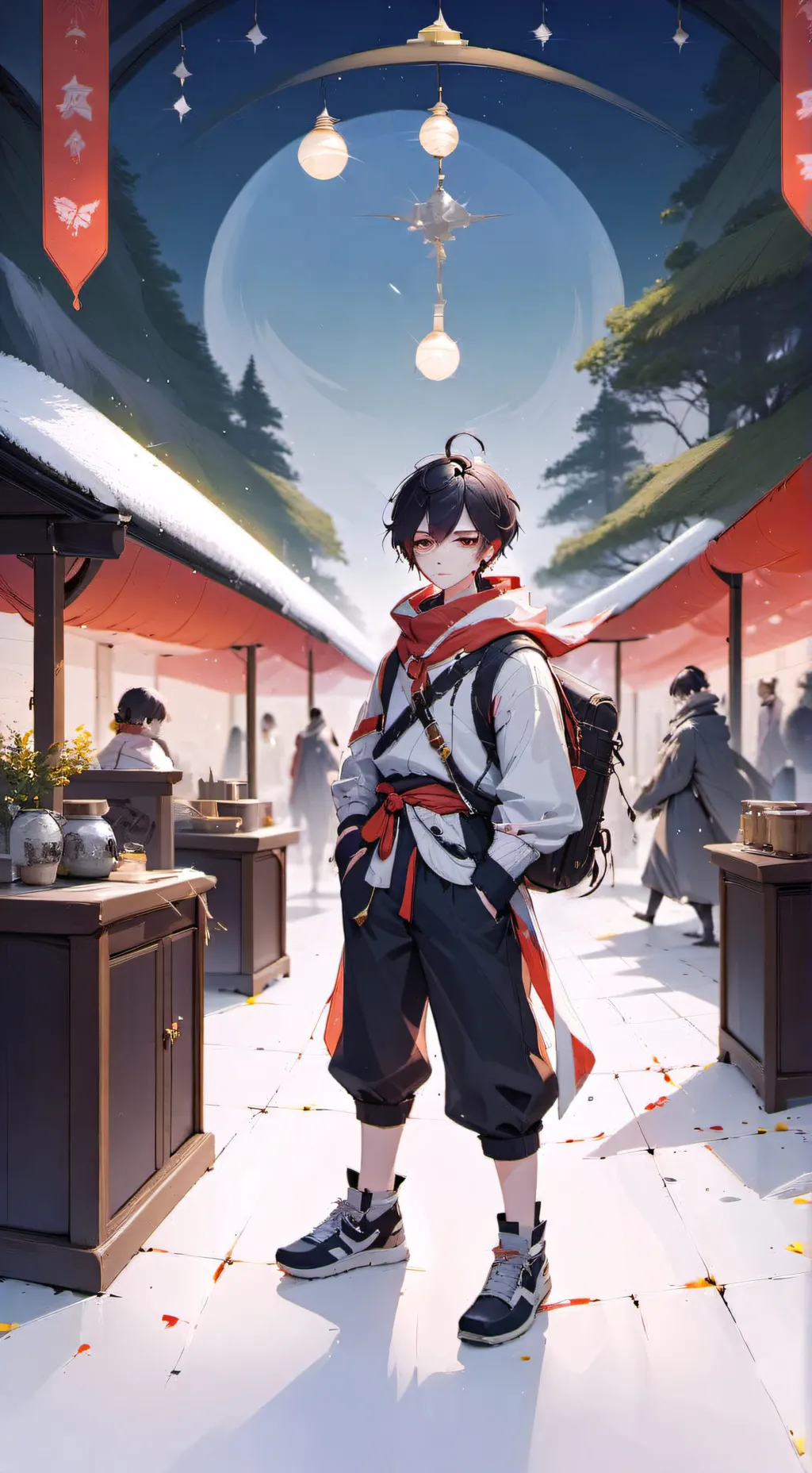 ai character: Aaron background