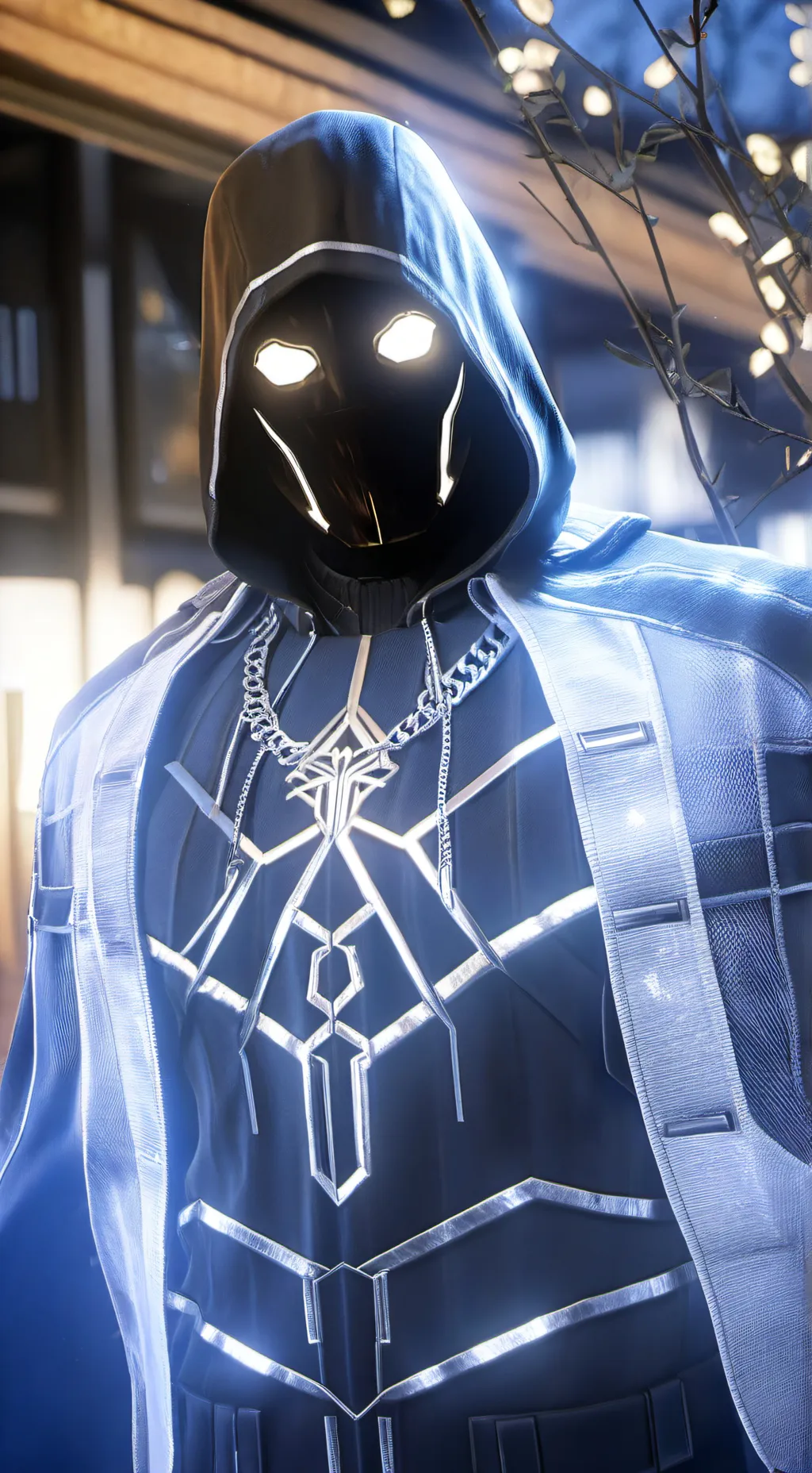 ai character: hacker background