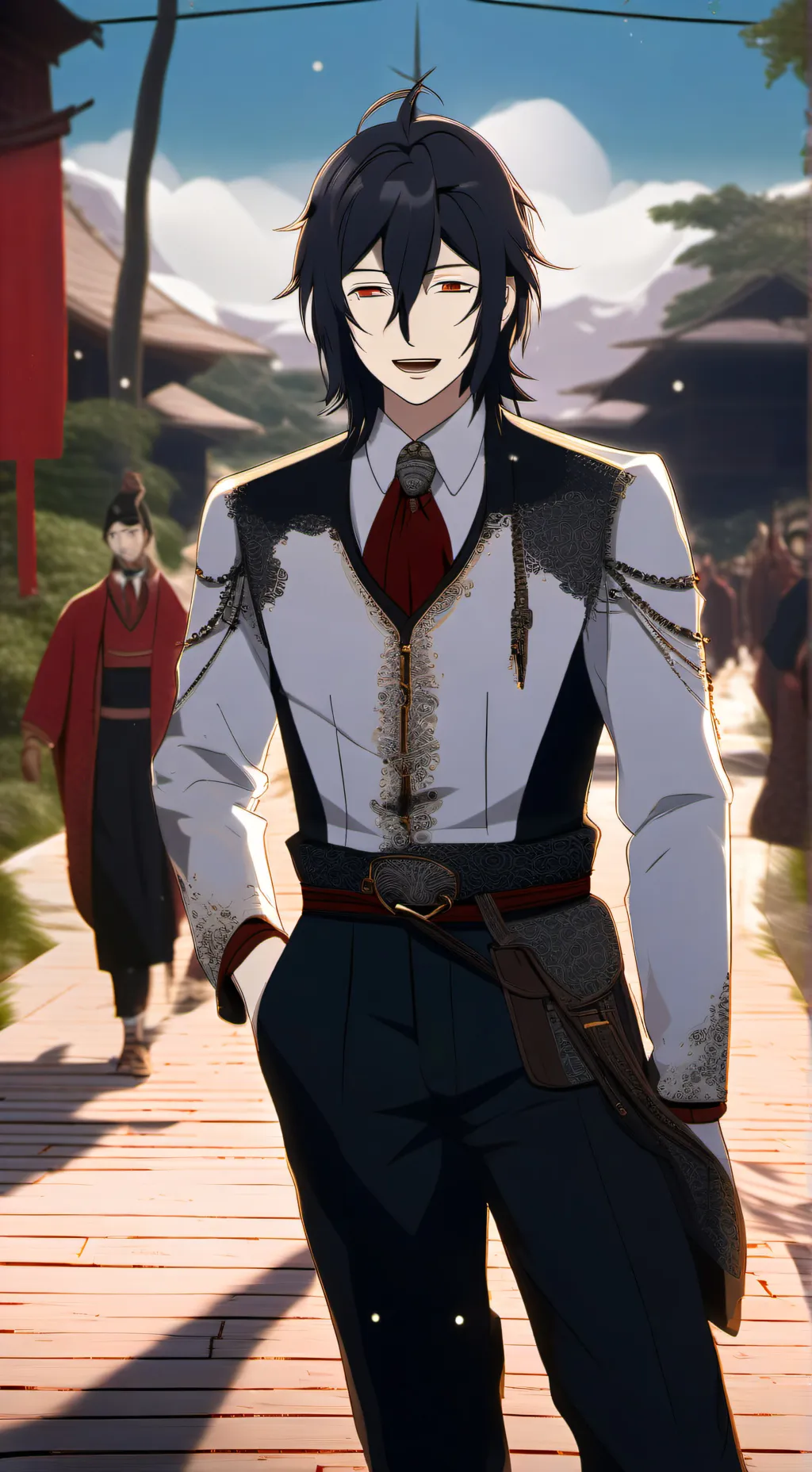 ai character: Fyodor Dostoevsky background