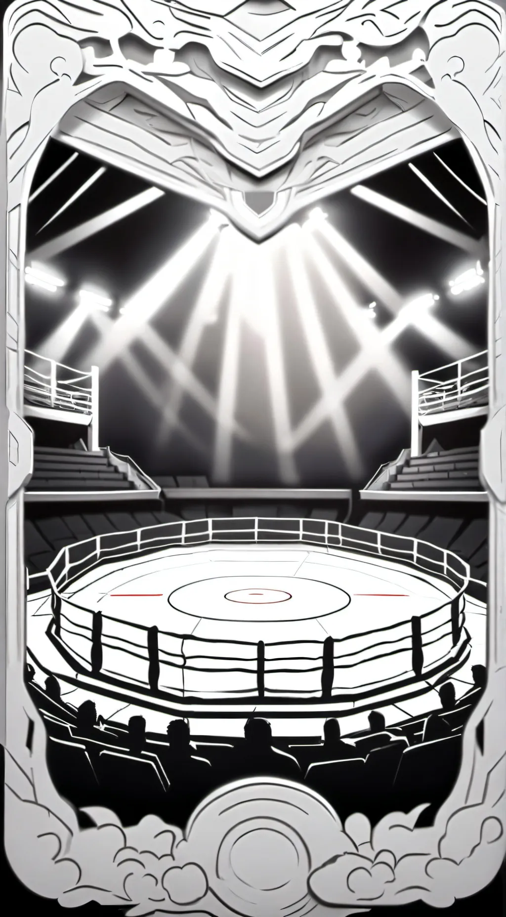 ai character: UA sports festival background