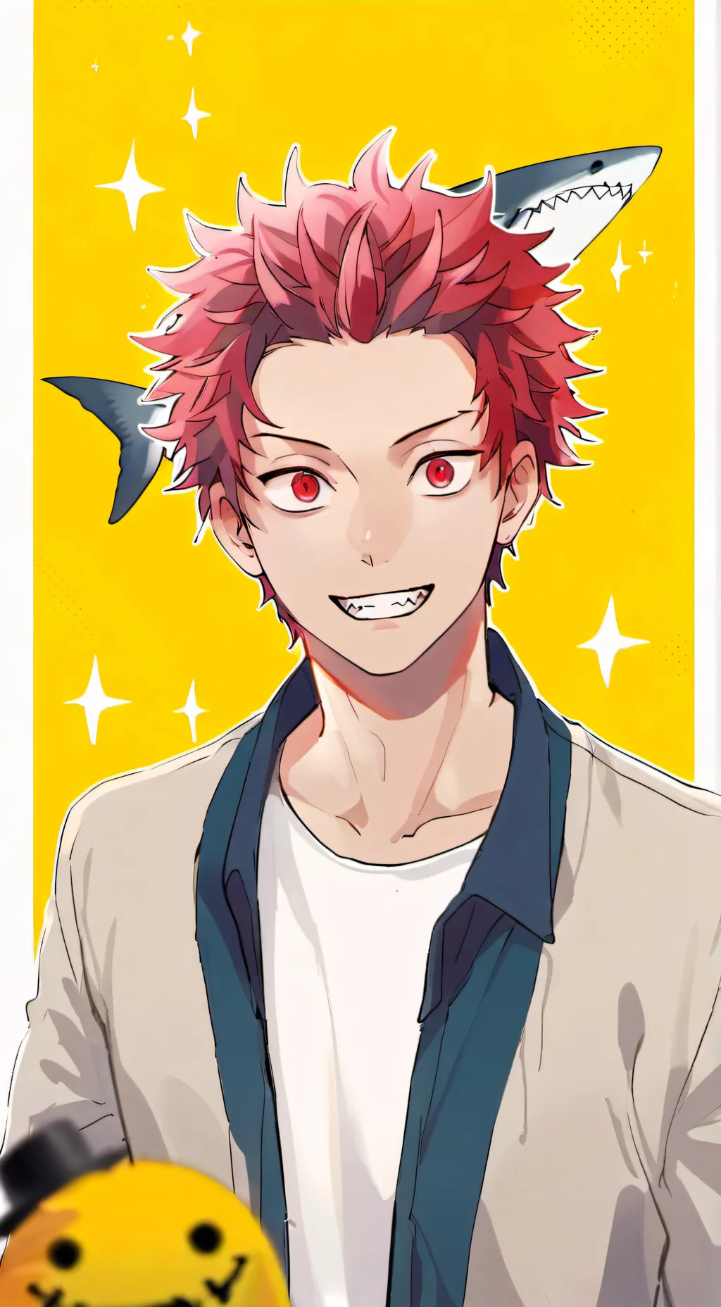 ai character: Eijiro, Kirishima background