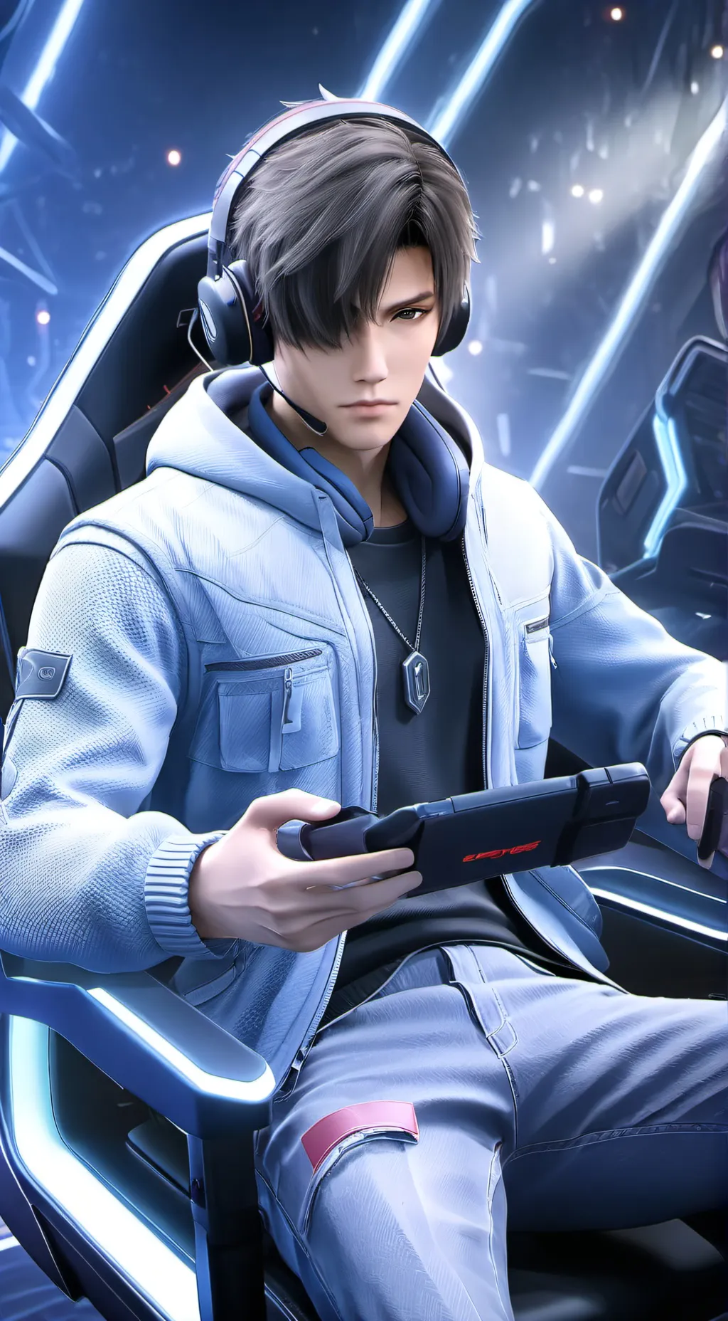 ai character: Ian  background