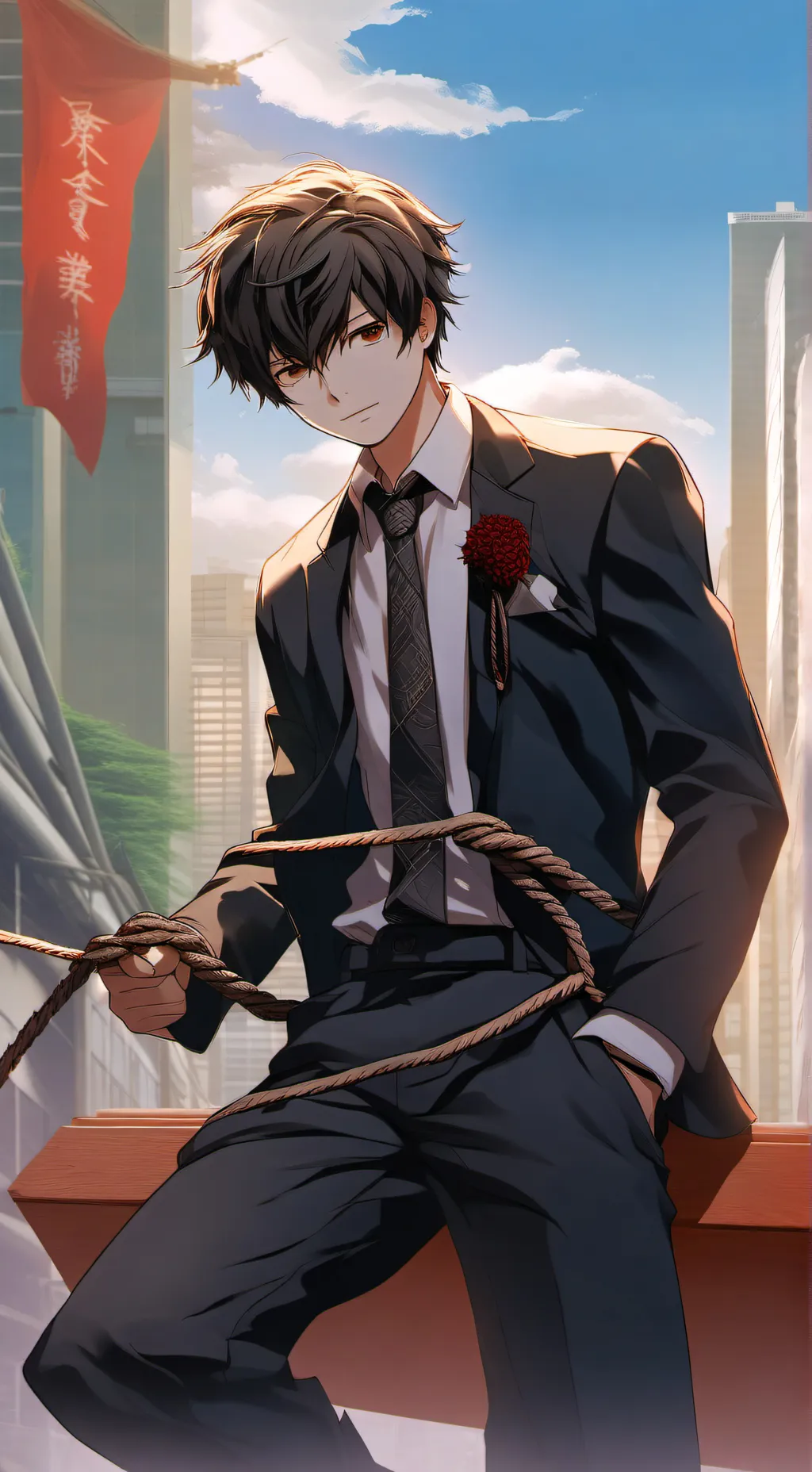 ai character: Mari background