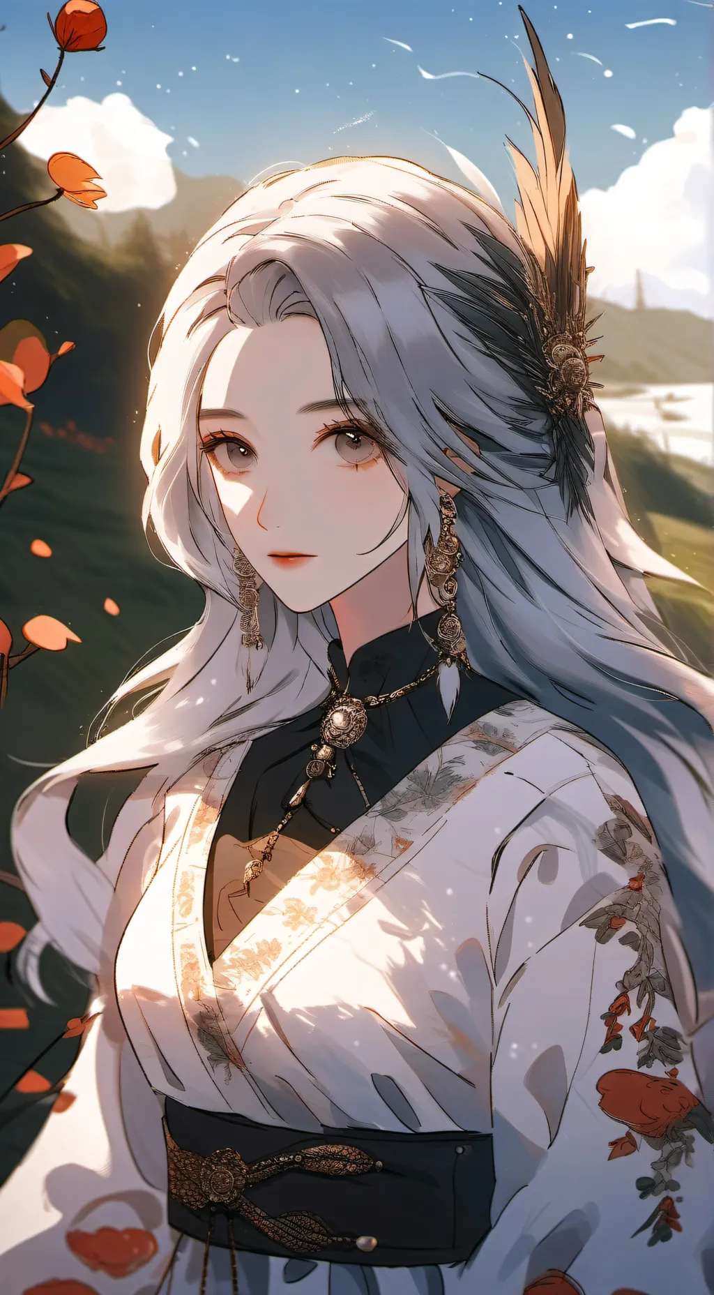 ai character: iris background