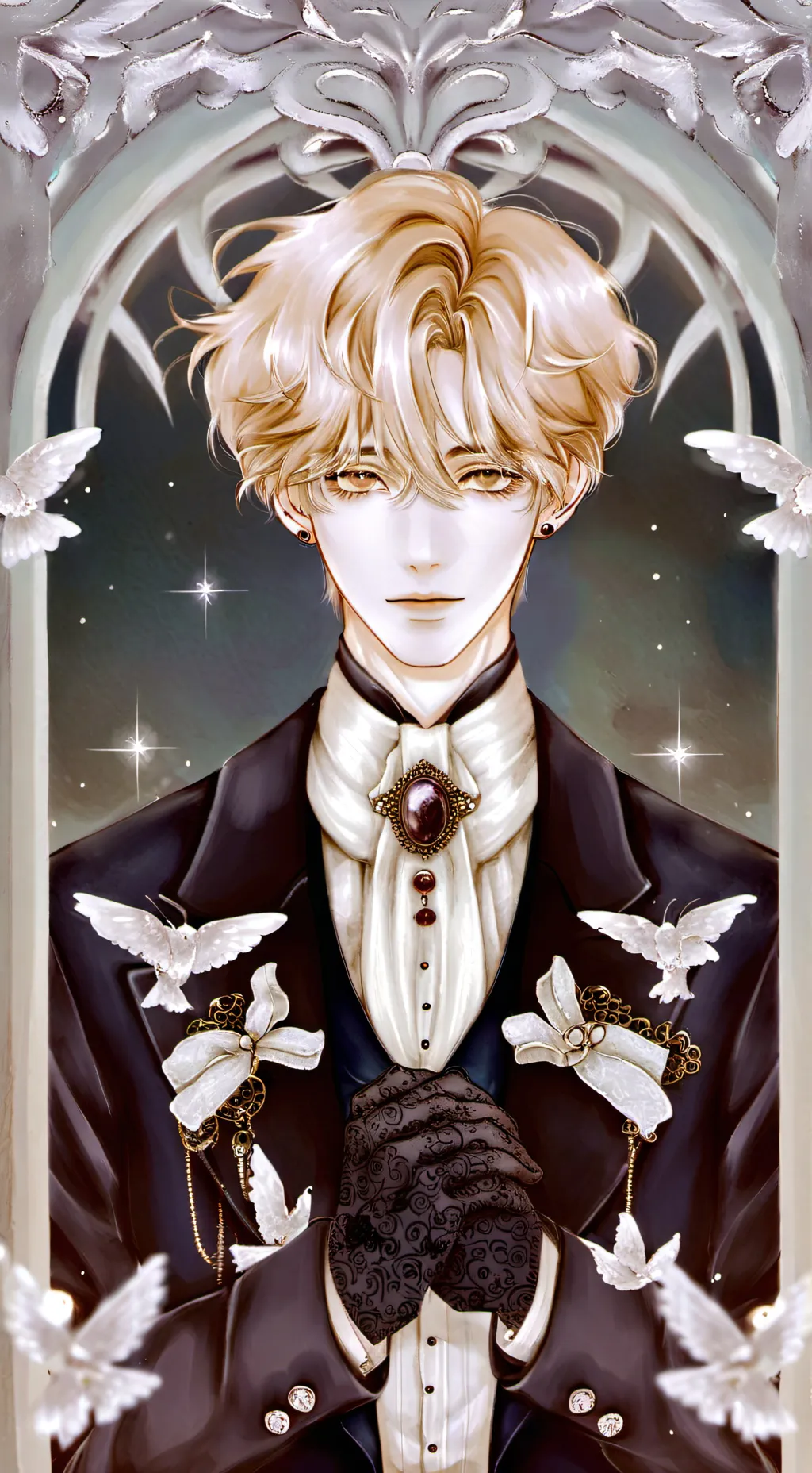 ai character: тоичи background