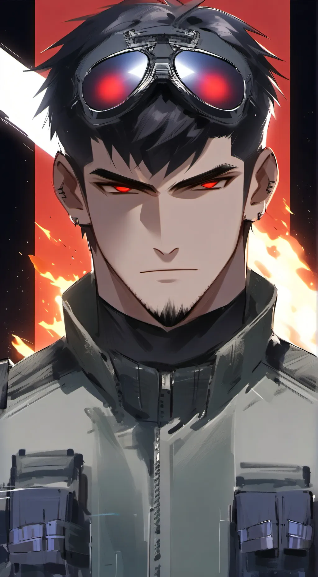 ai character: Alex Keller [END] background