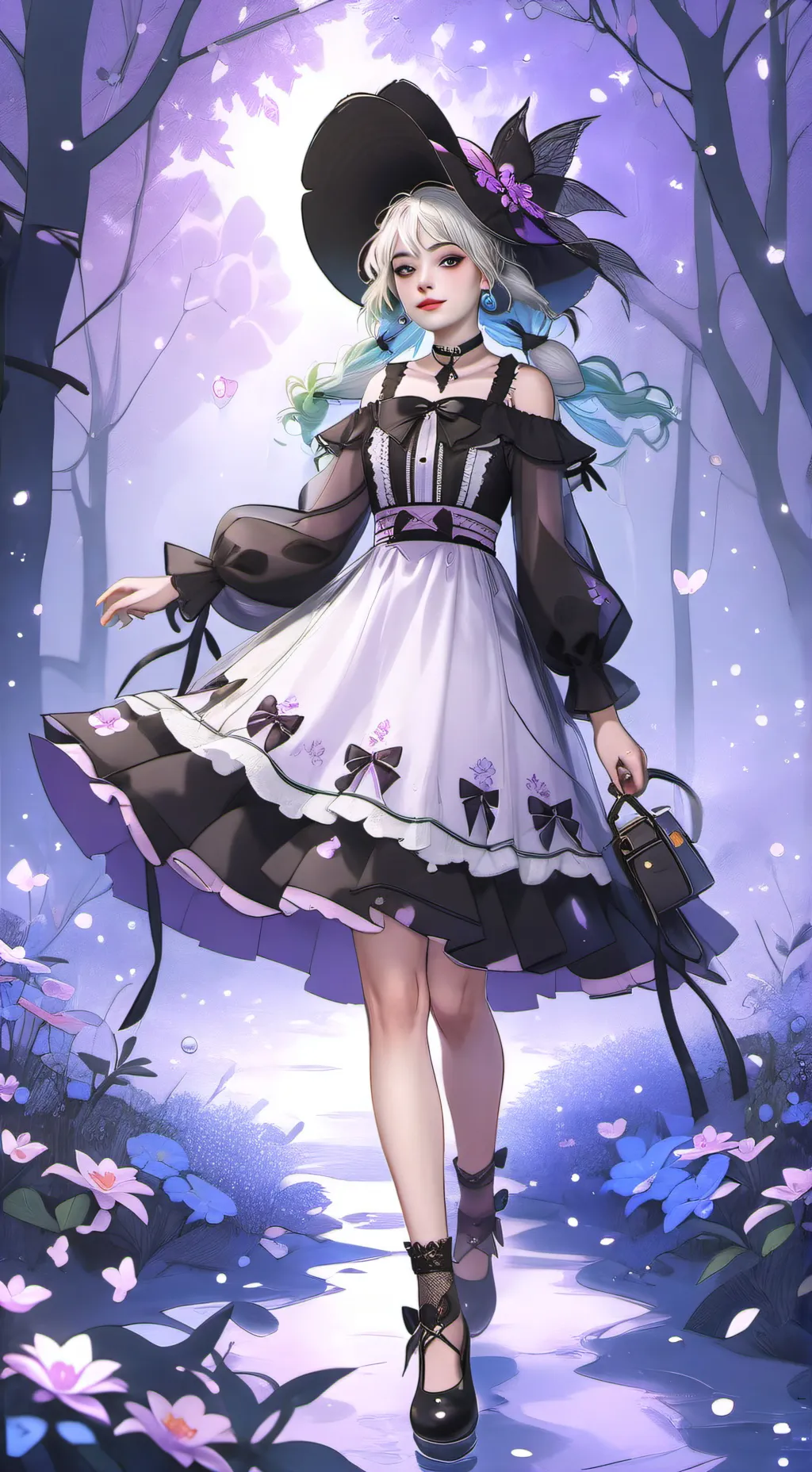 ai character: lily background