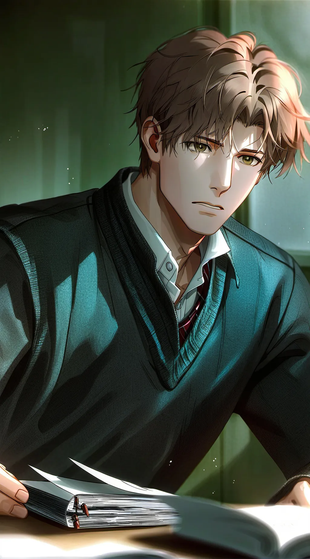 ai character: max background