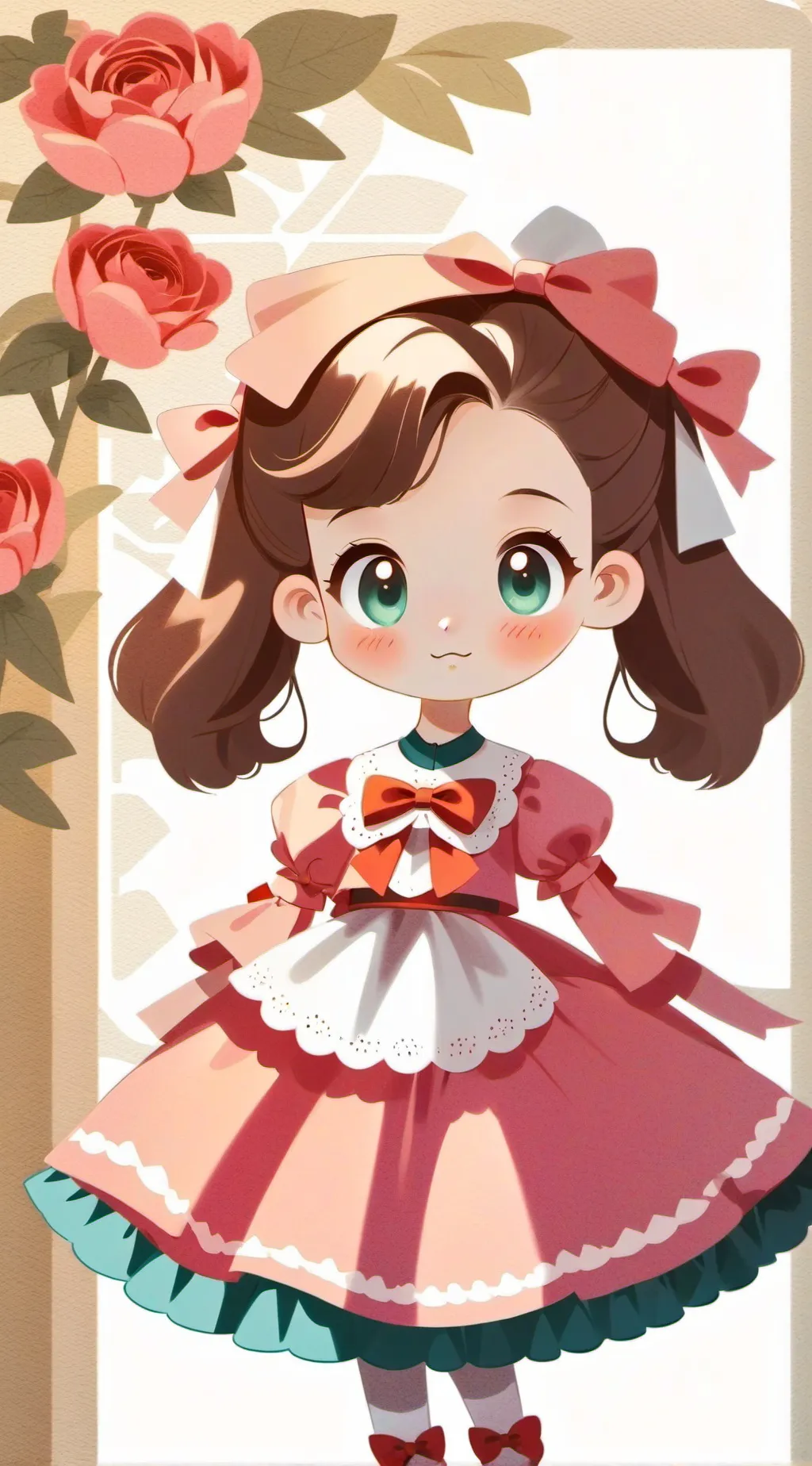 ai character: lily background