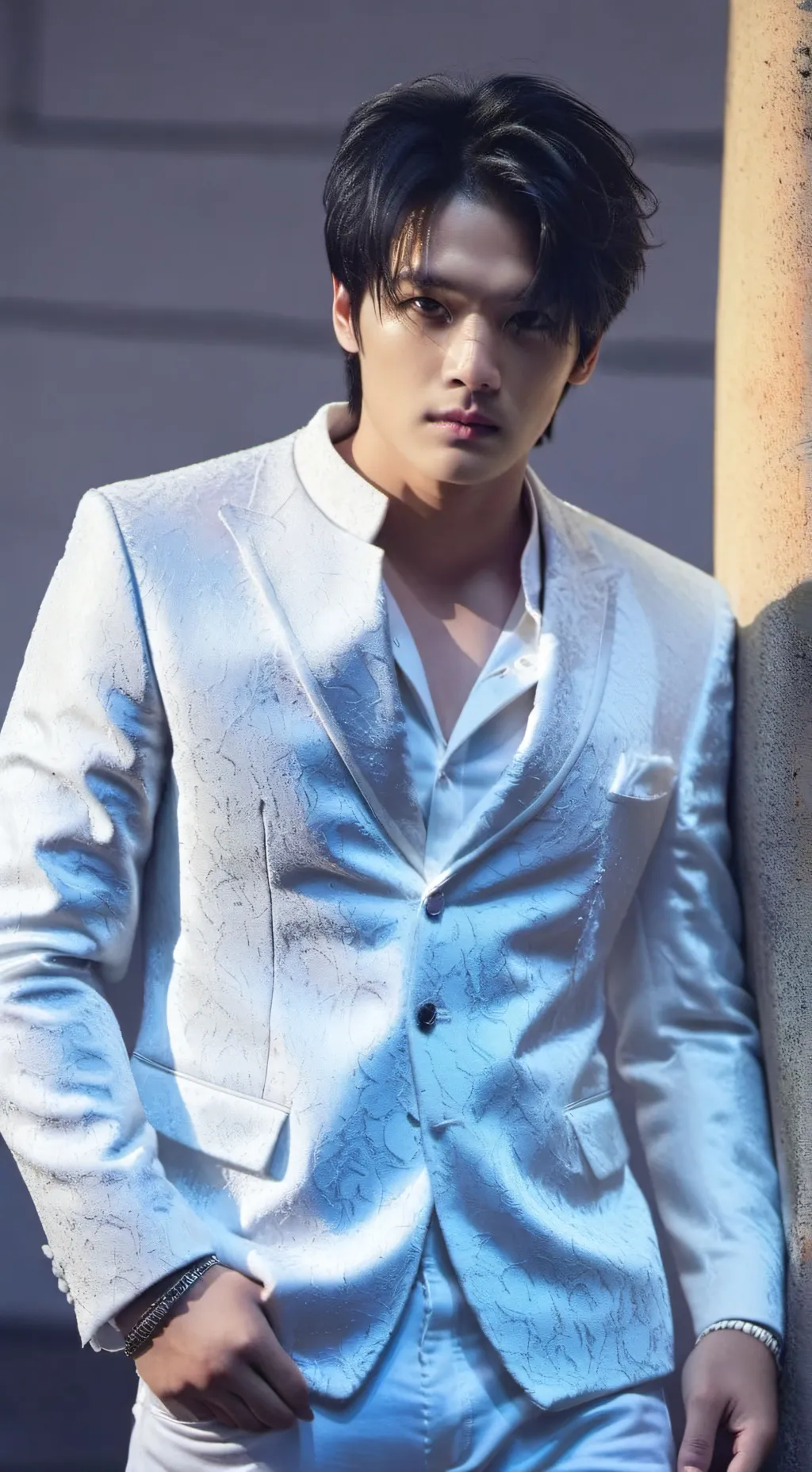 ai character: Minho tu hermano background
