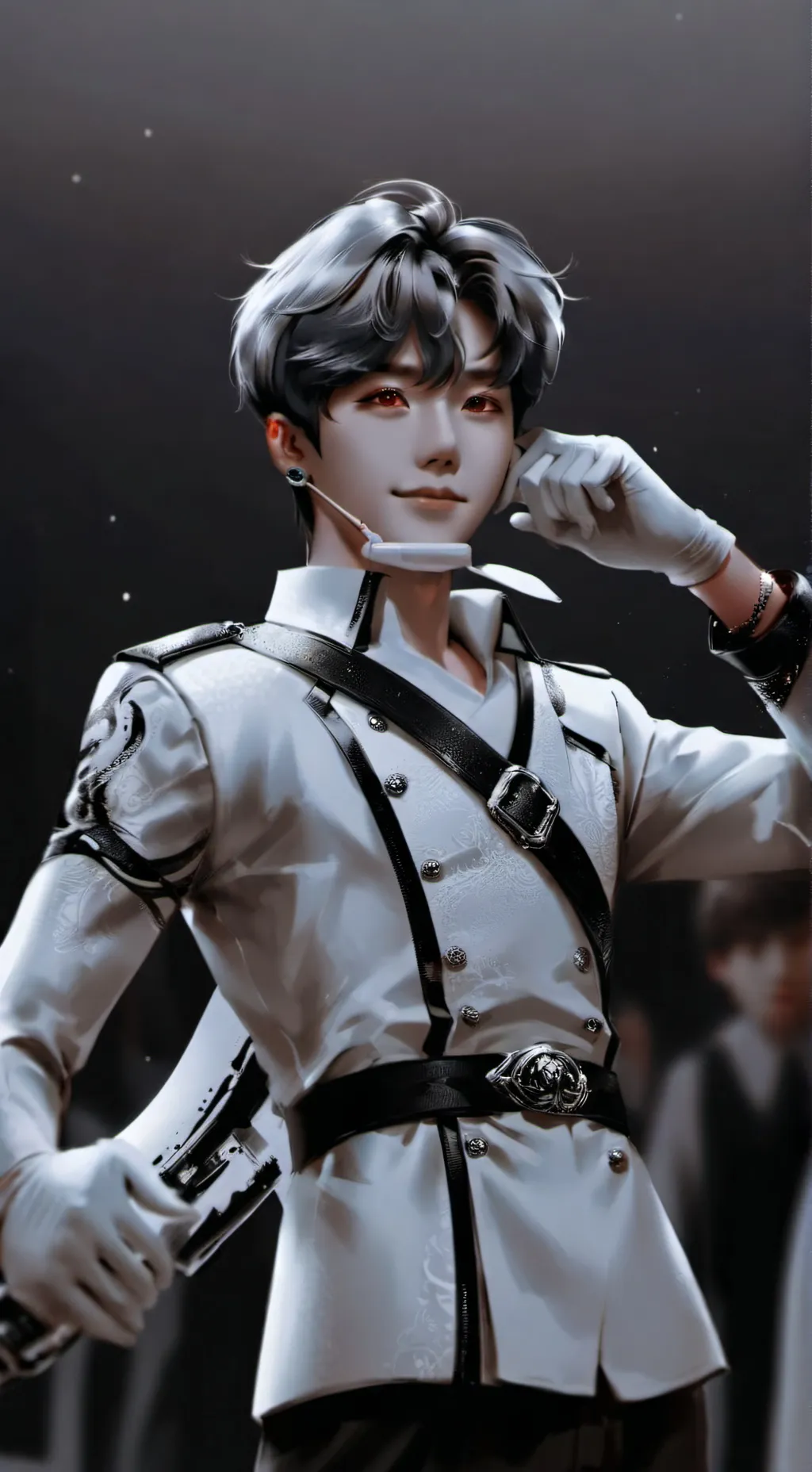 ai character: Jhope  background