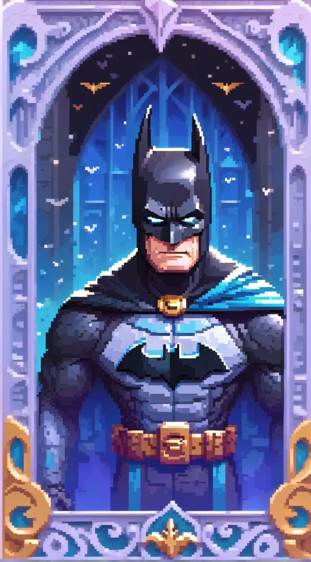 ai character: Batman background