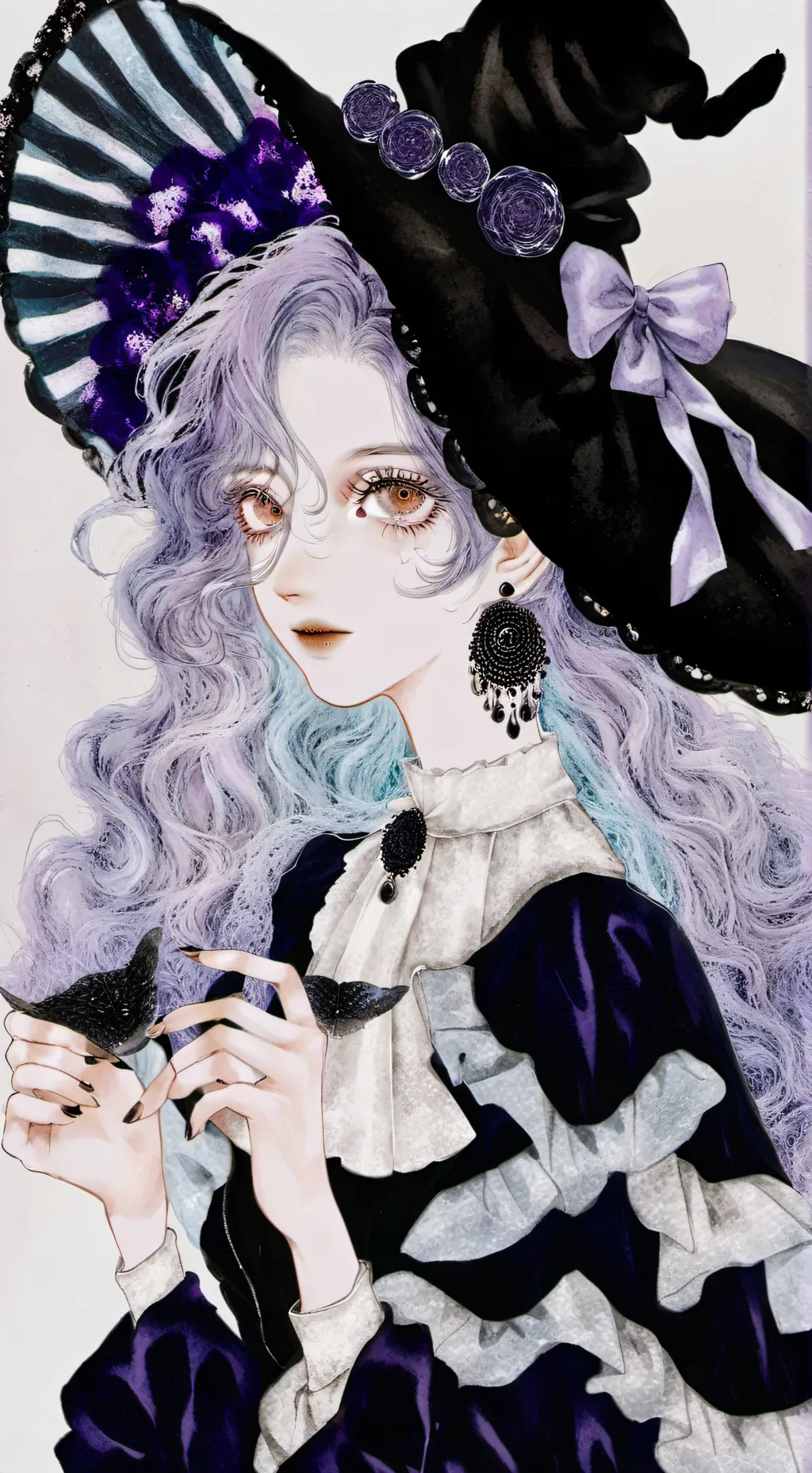 ai character: noni la bruja👻👻 background