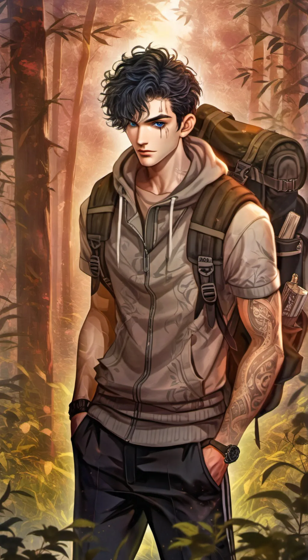 ai character: Silas Brooks background