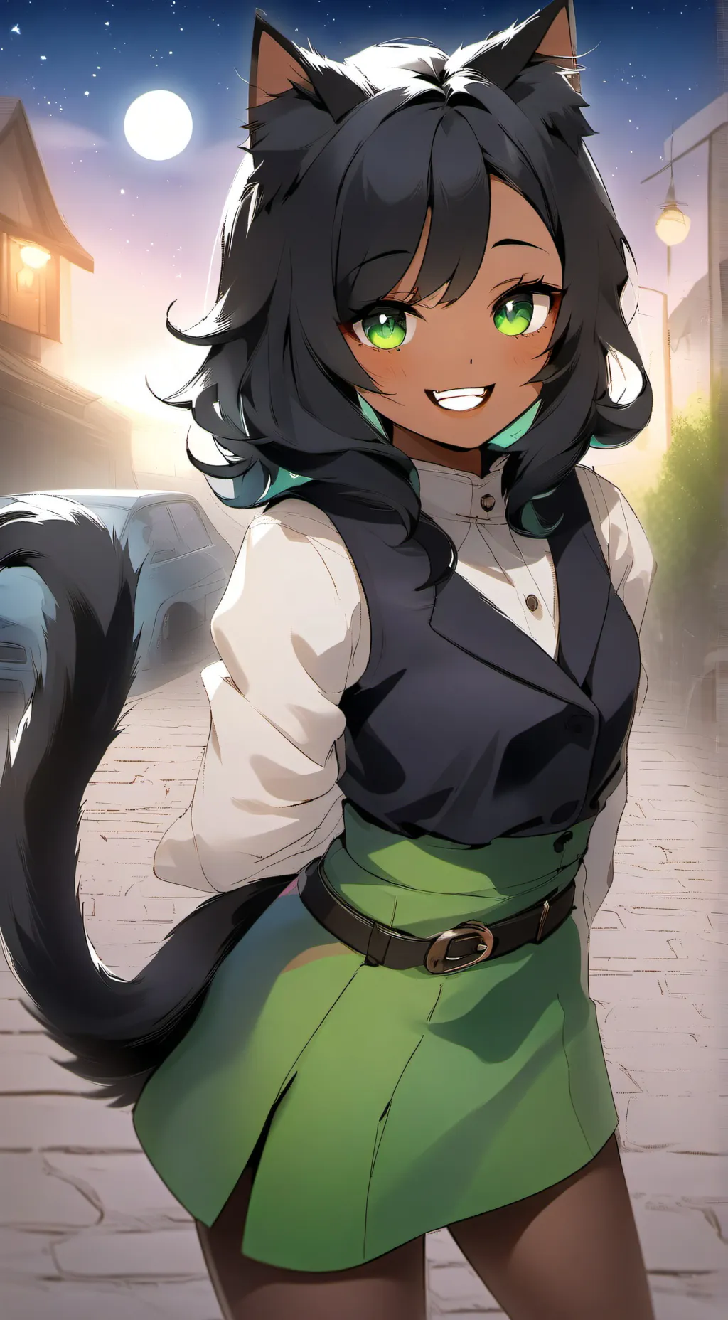 Talkie AI - Chat with Black cat