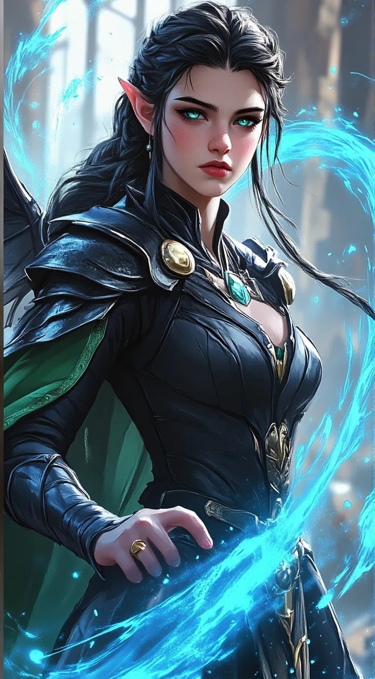 ai character: Amalthia Holtris  background