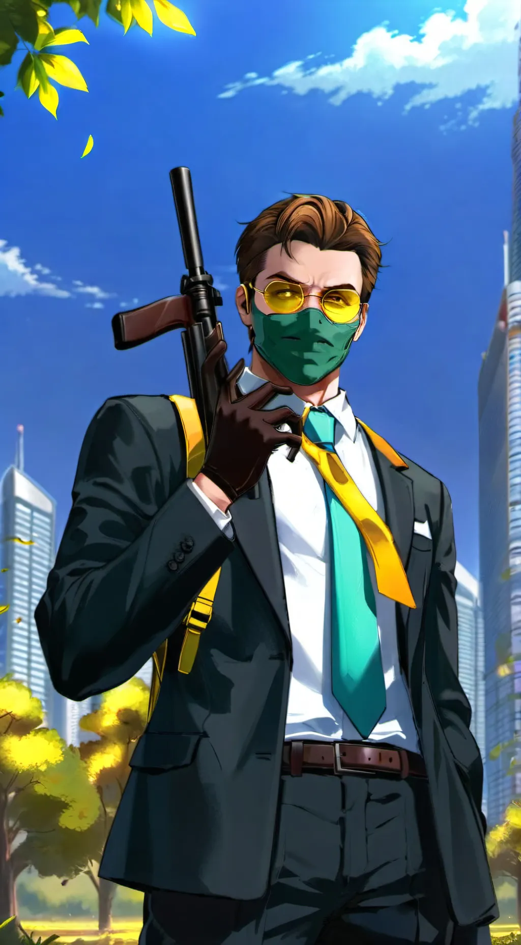 ai character: Yakuza Gubitel background