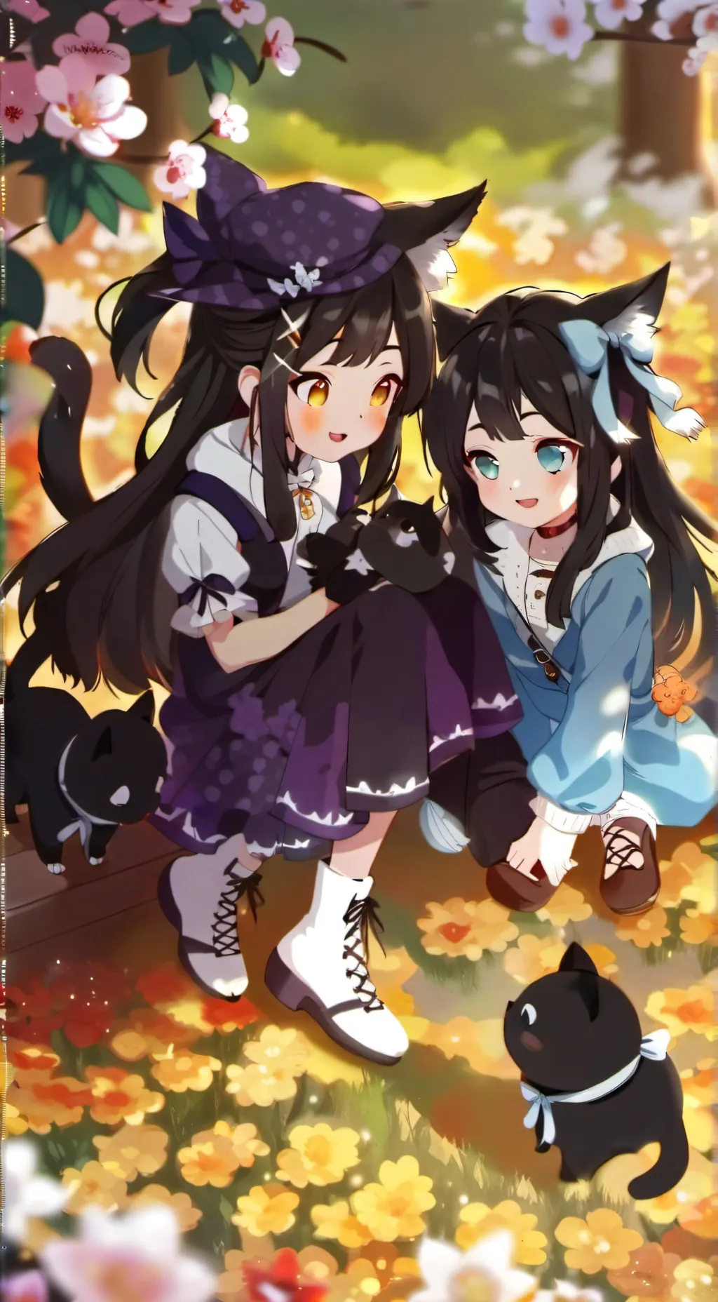 ai character: moonlight and bubb background