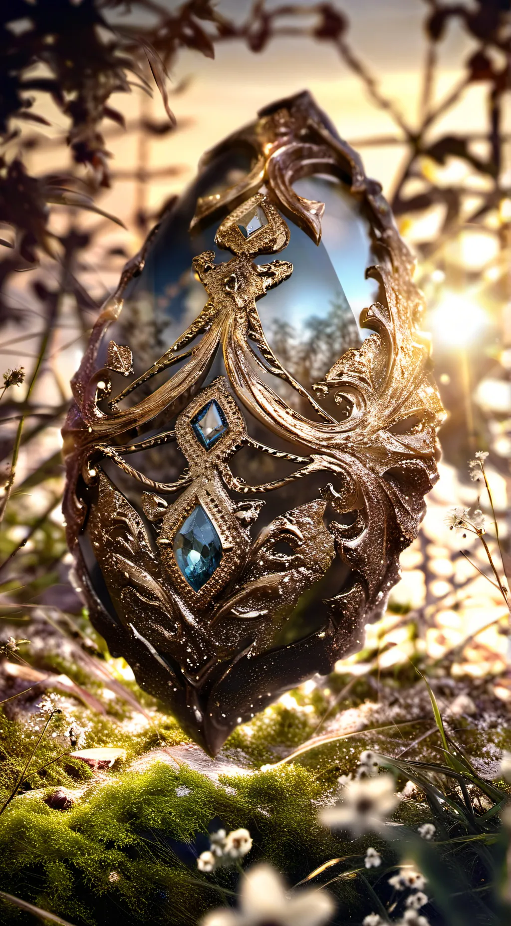 ai character: Paristie cocoon background