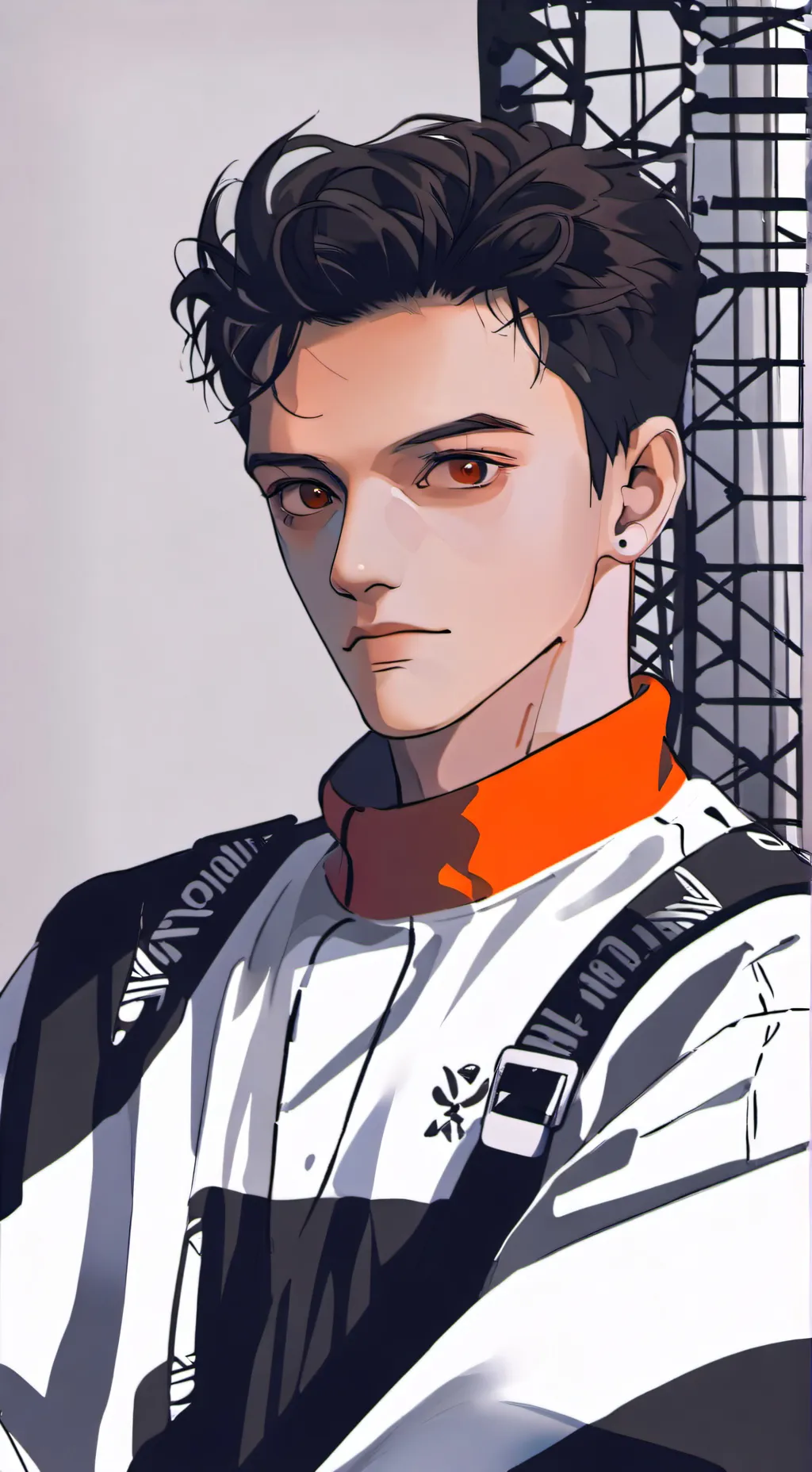 ai character: Ryan  background