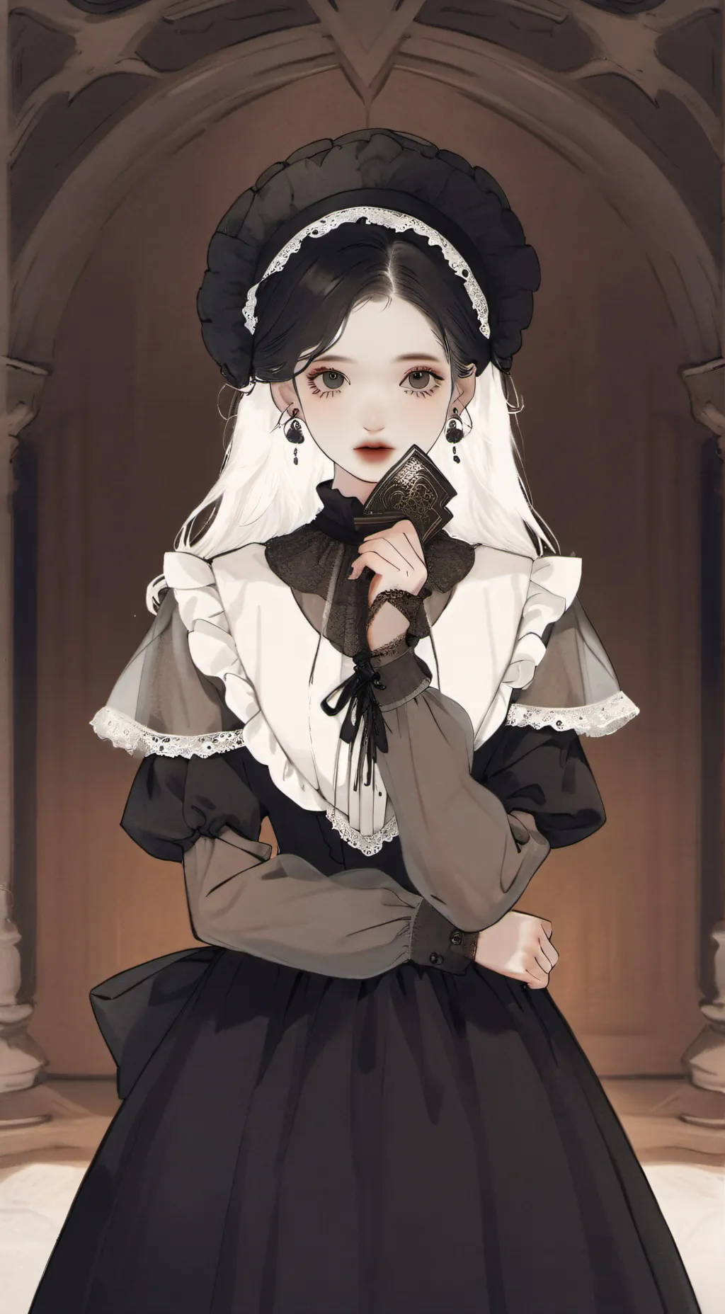 ai character: 芷晴 background