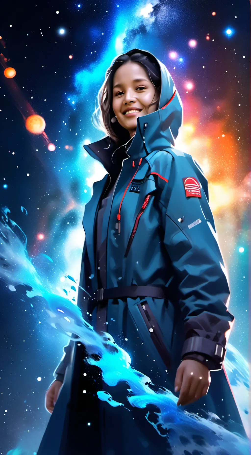 ai character: lilly  background