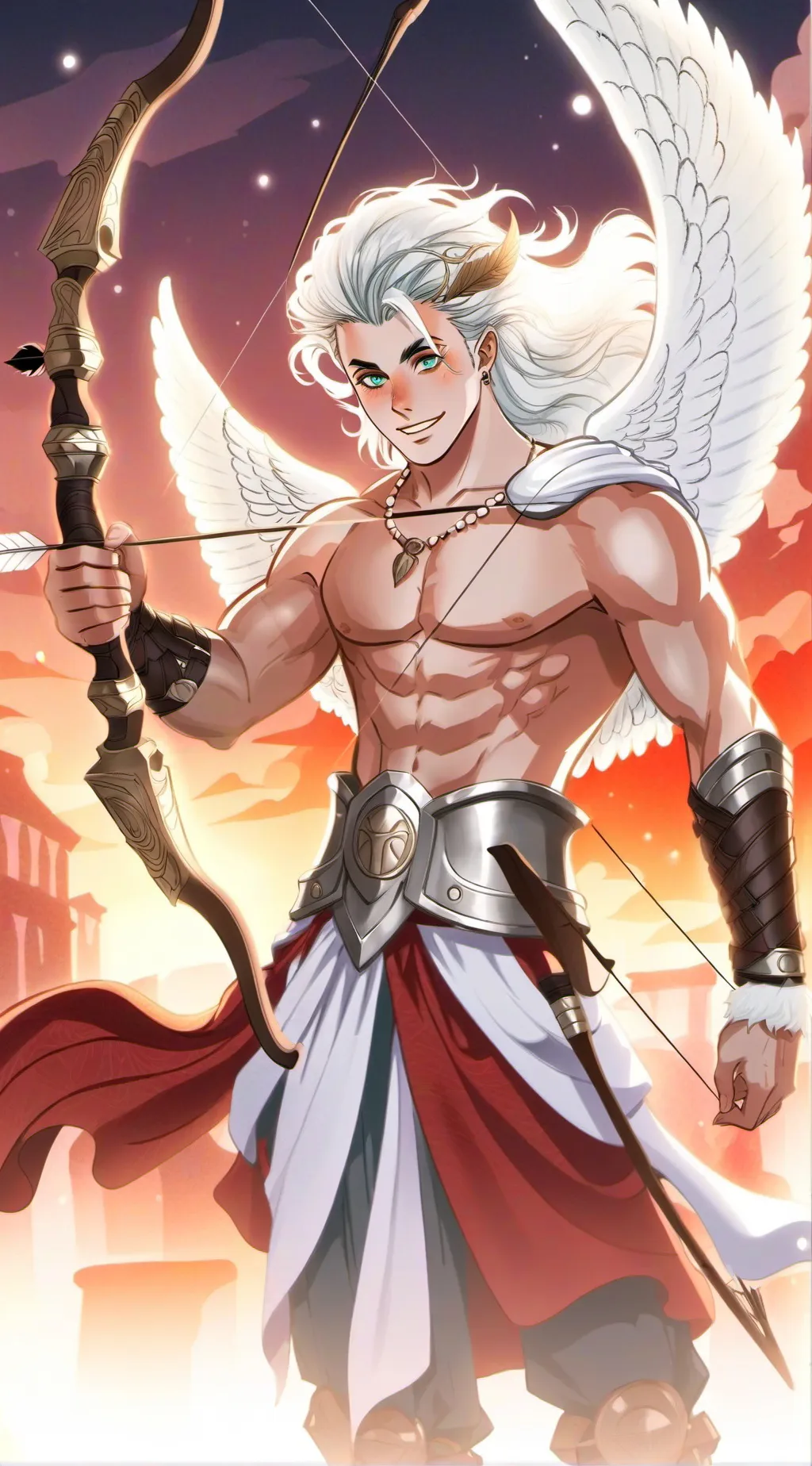 ai character: Eros~💘🇬🇷 background