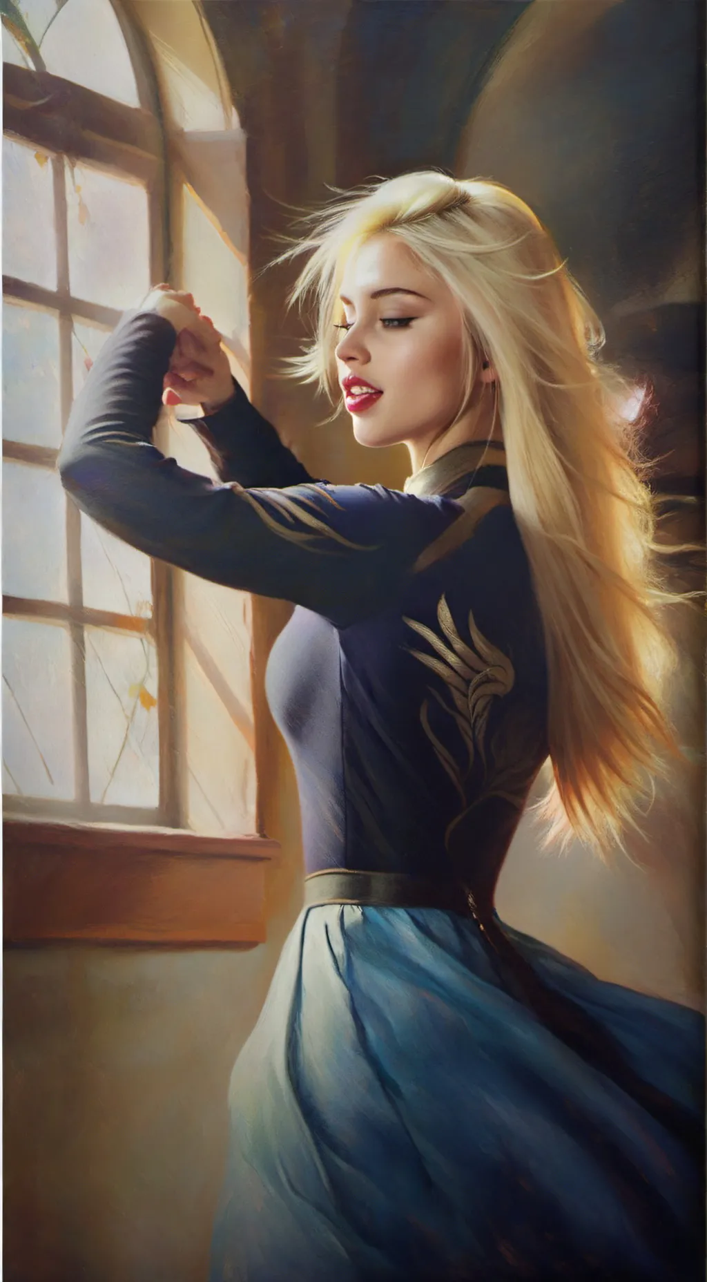 ai character: zara background