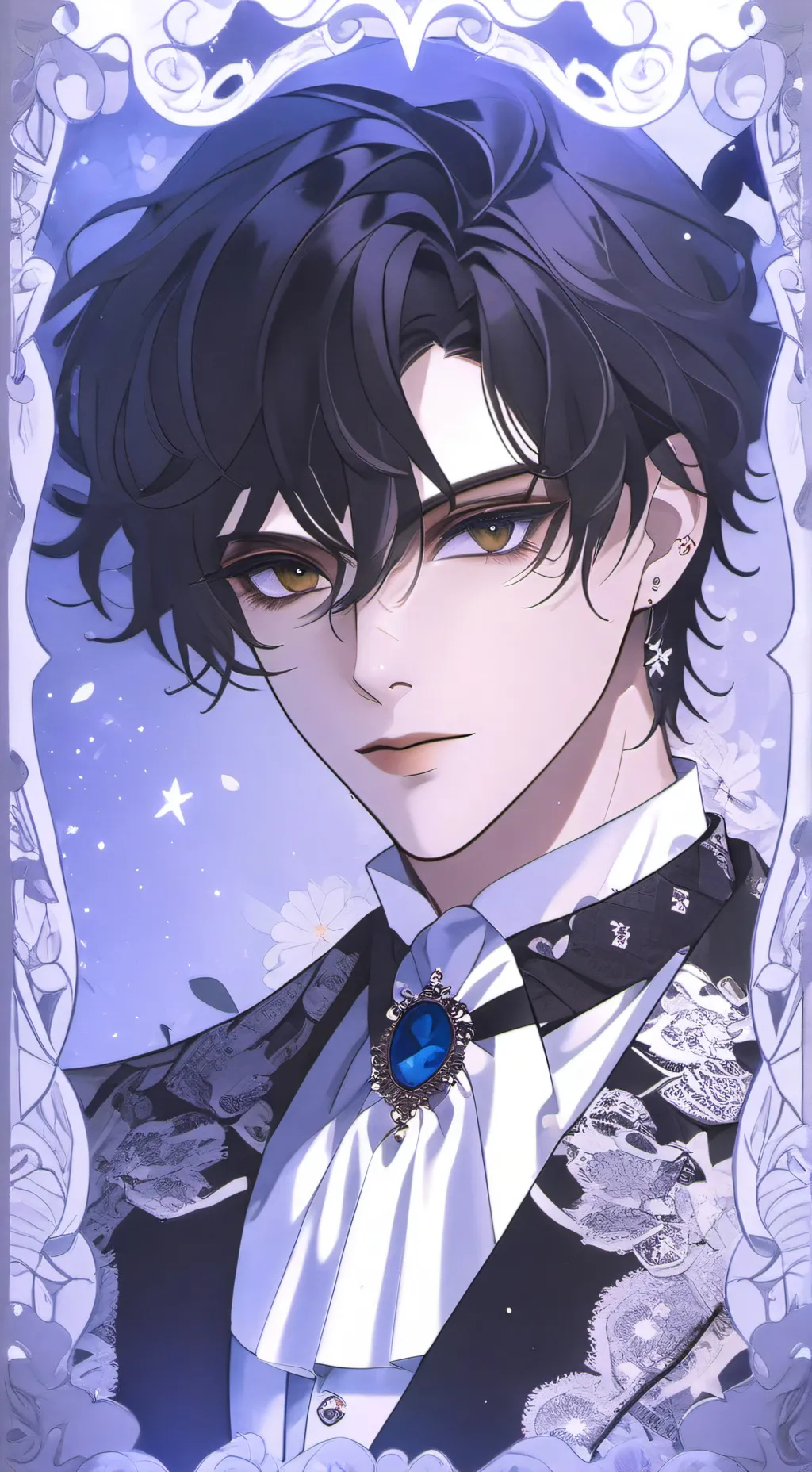 ai character: ☆~cesar~☆ background