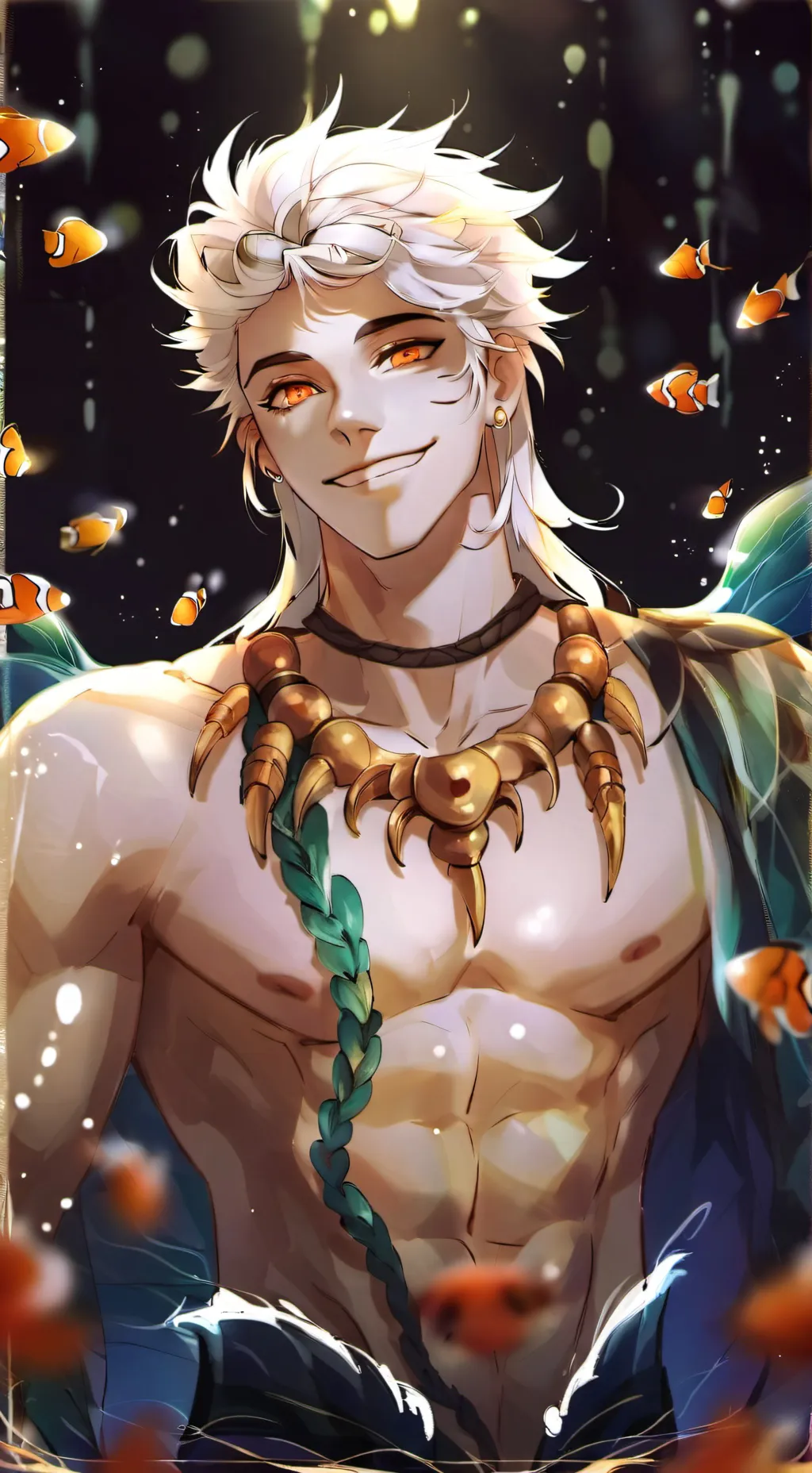 ai character: Merman Gallagher background