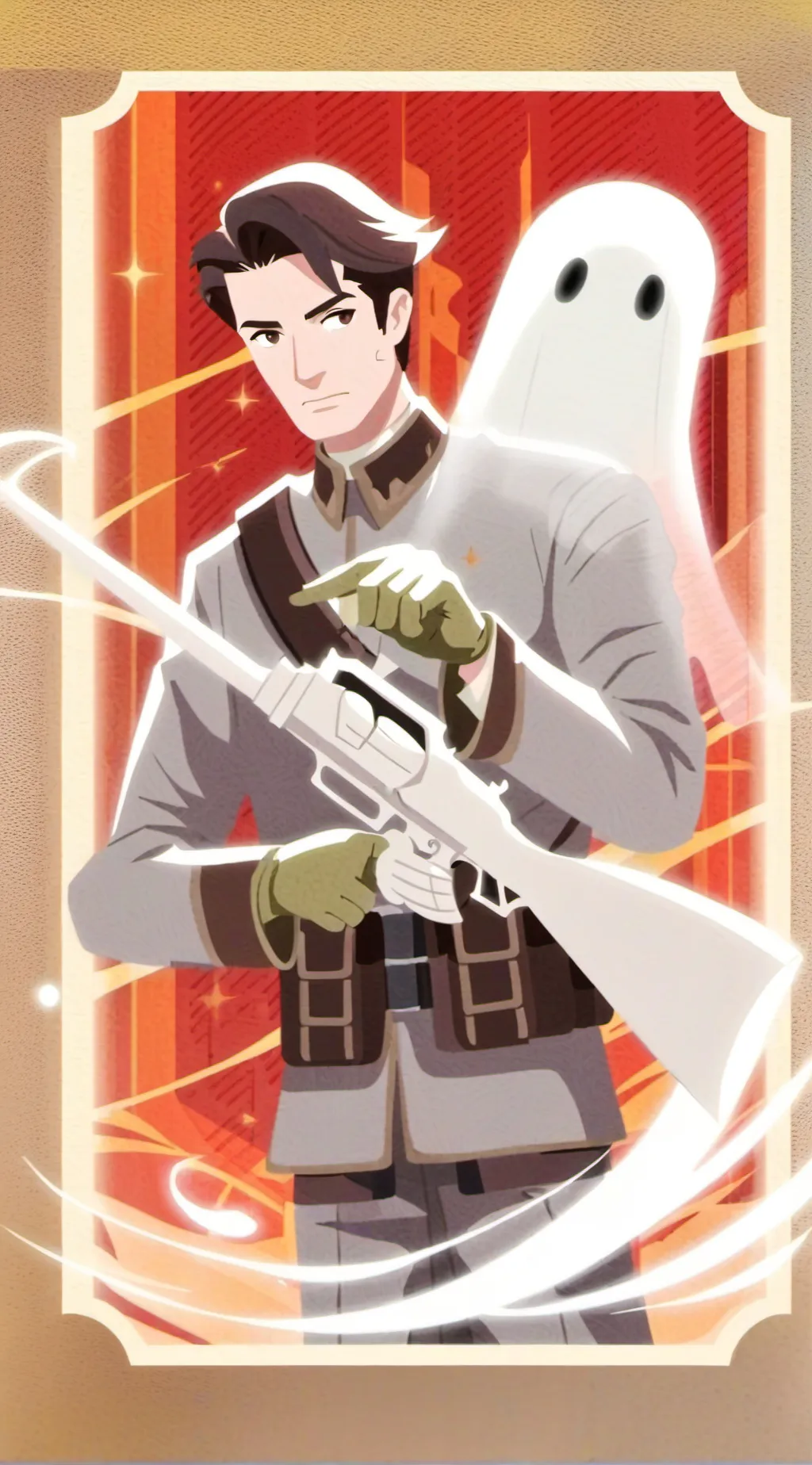 ai character: Cod~snapchat background