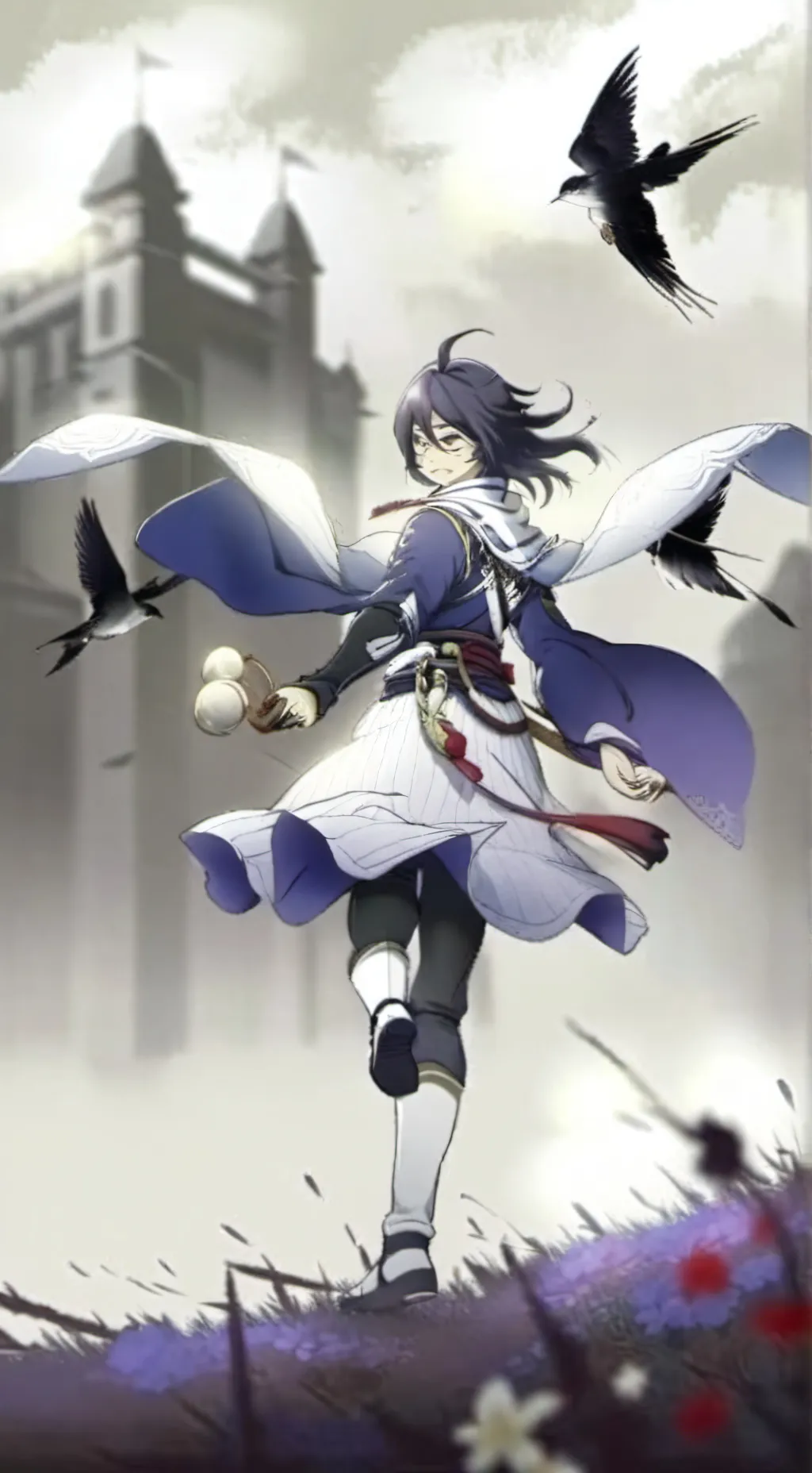 ai character: Obanai Iguro background