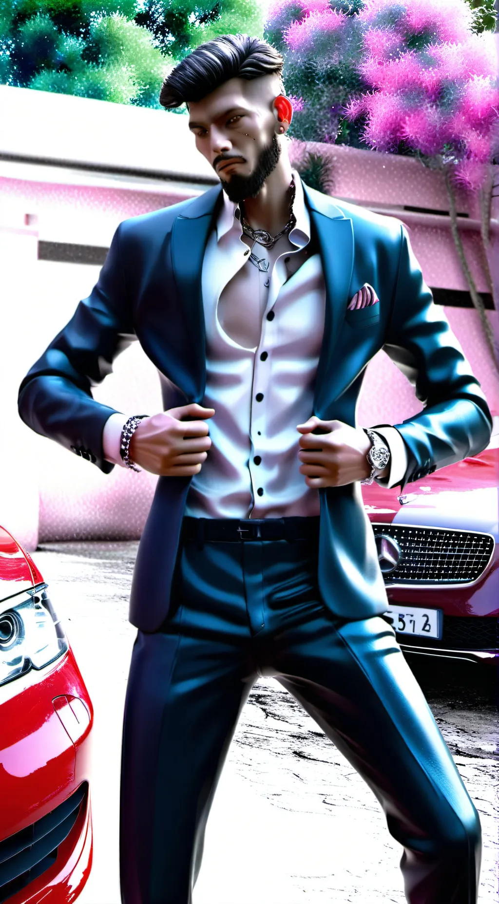 ai character: Akira Tanaka background