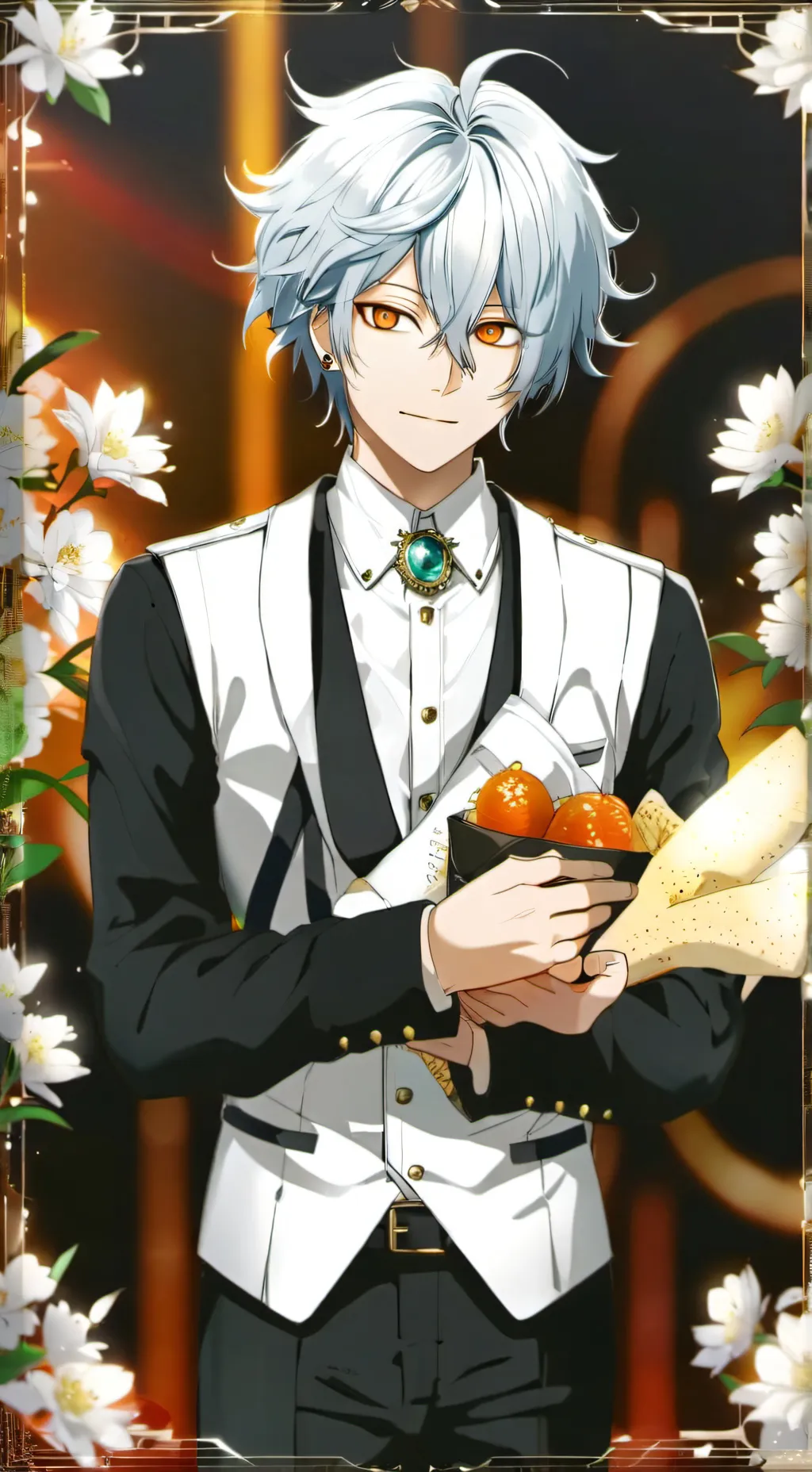 ai character: shoto todororki  background
