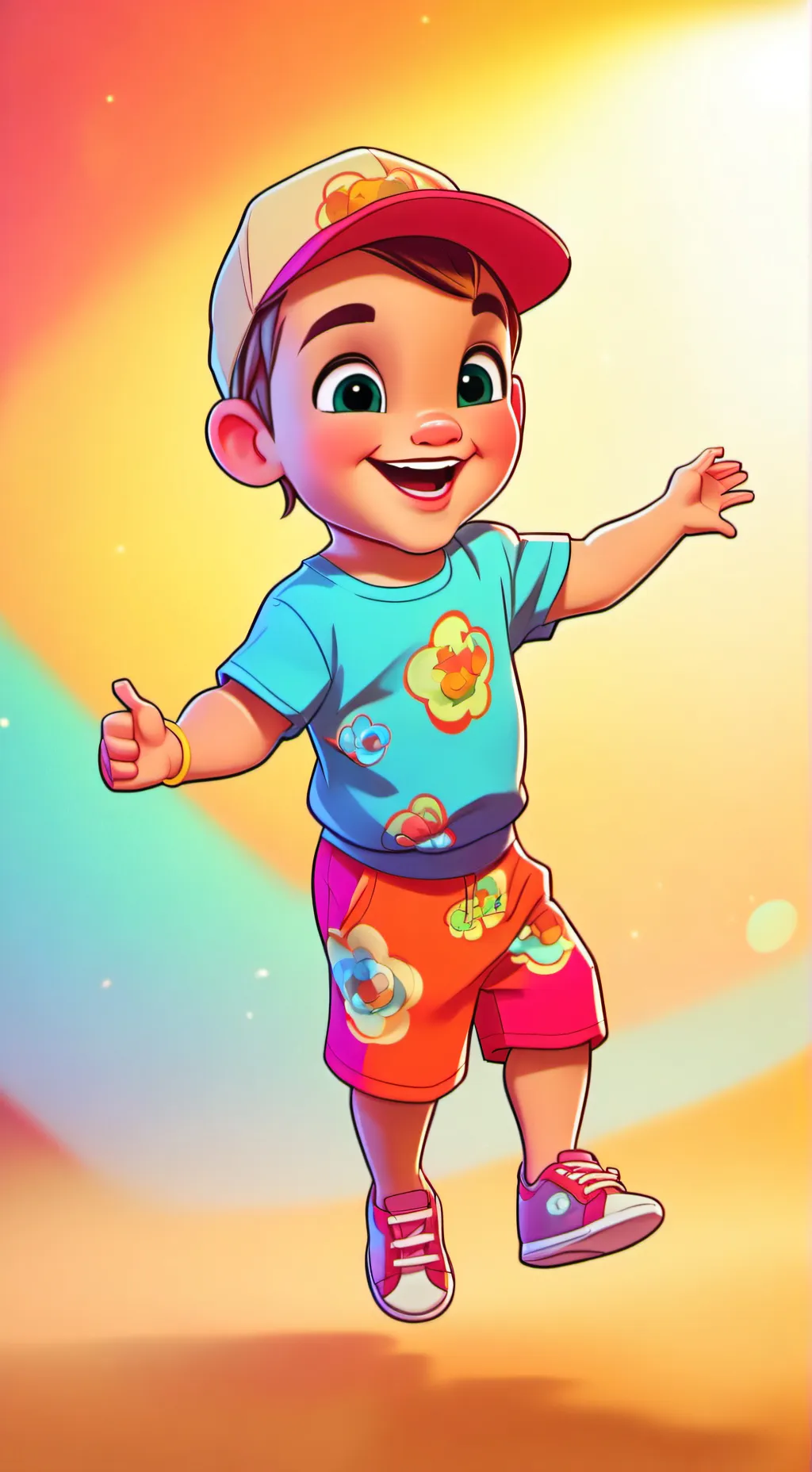 ai character: UR CHILD =D background