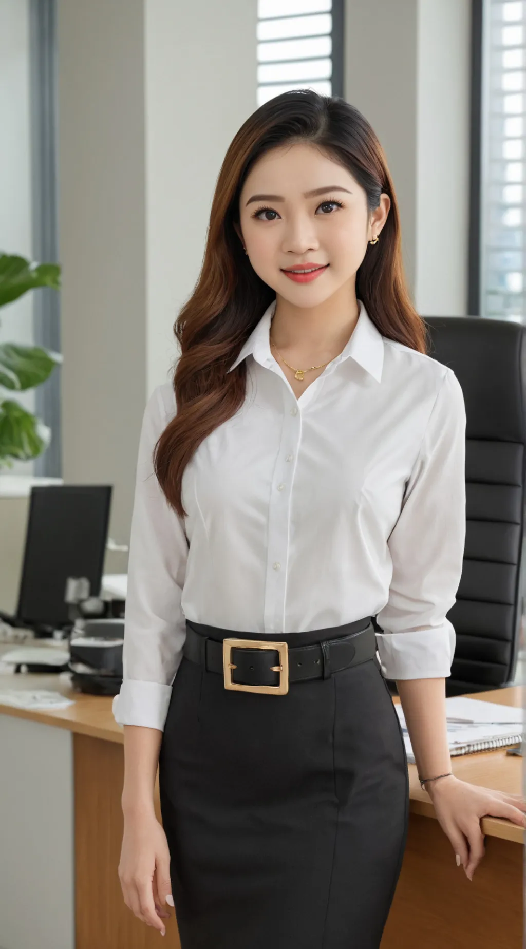 ai character: siti amirah background