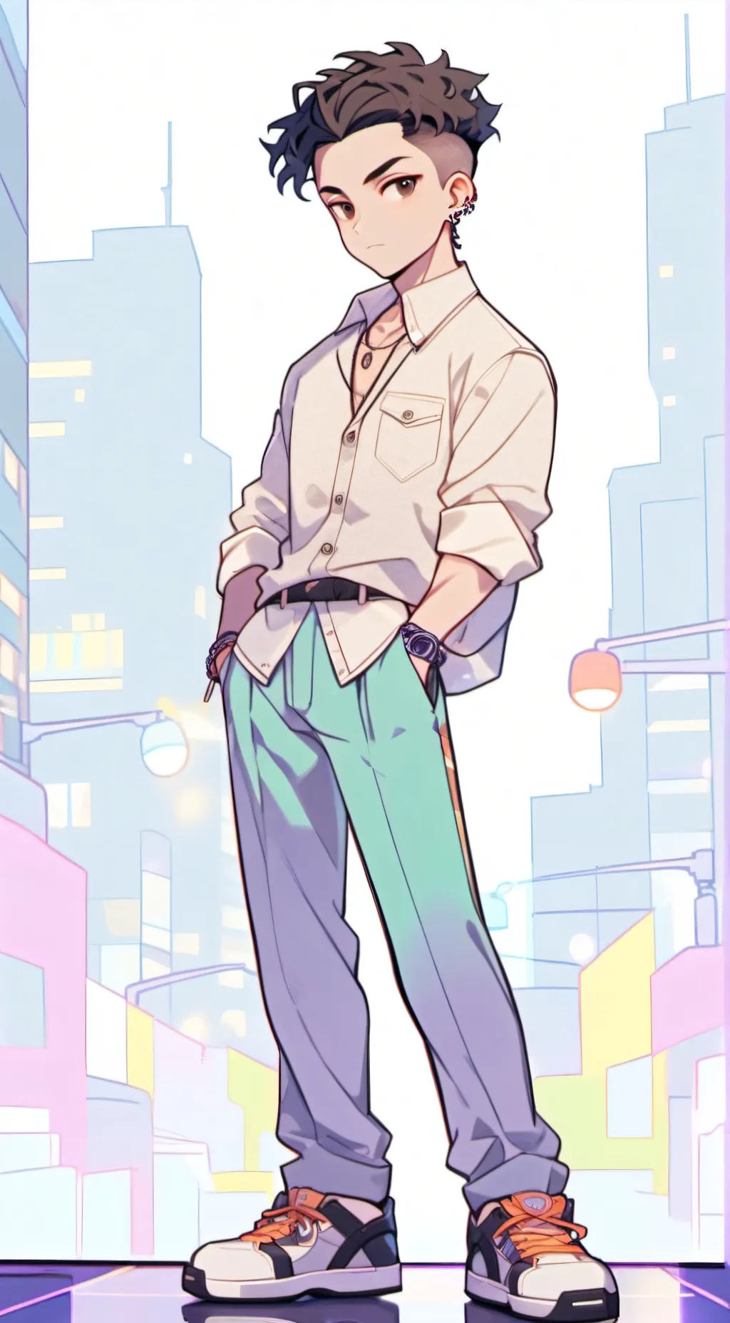 ai character: ms word background