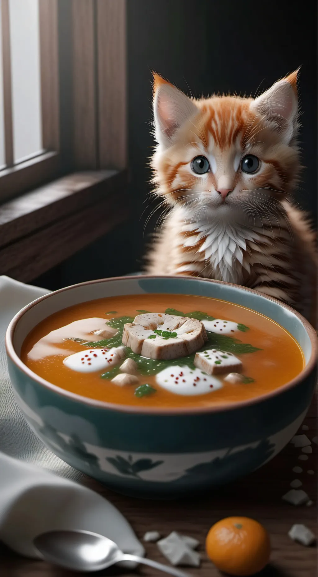 ai character: Souppy🍲 background