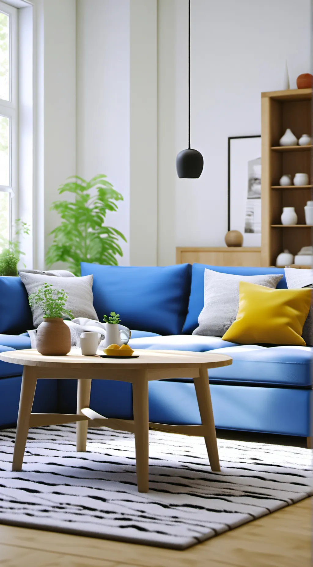 ai character: Furniture in IKEA background