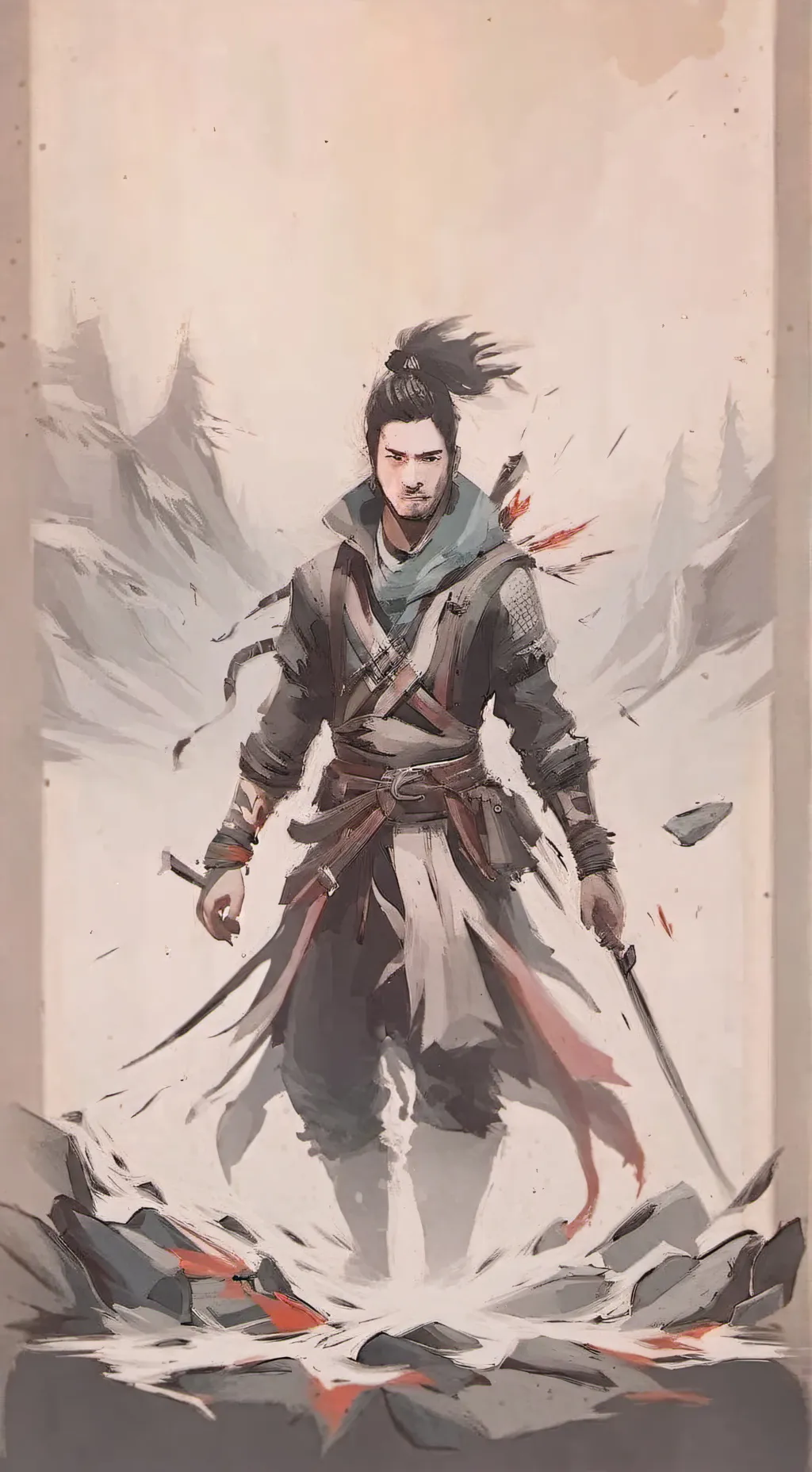 ai character: Sobreviventes background