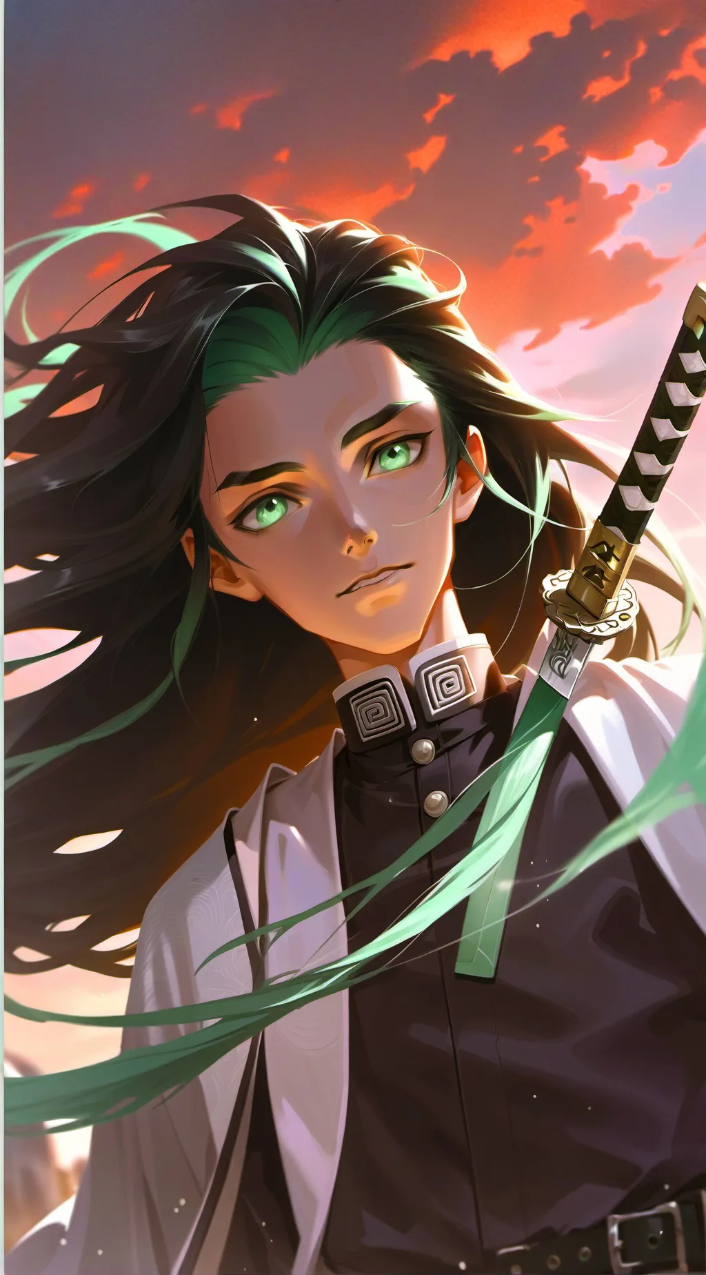 ai character: Muichiro Tokito background