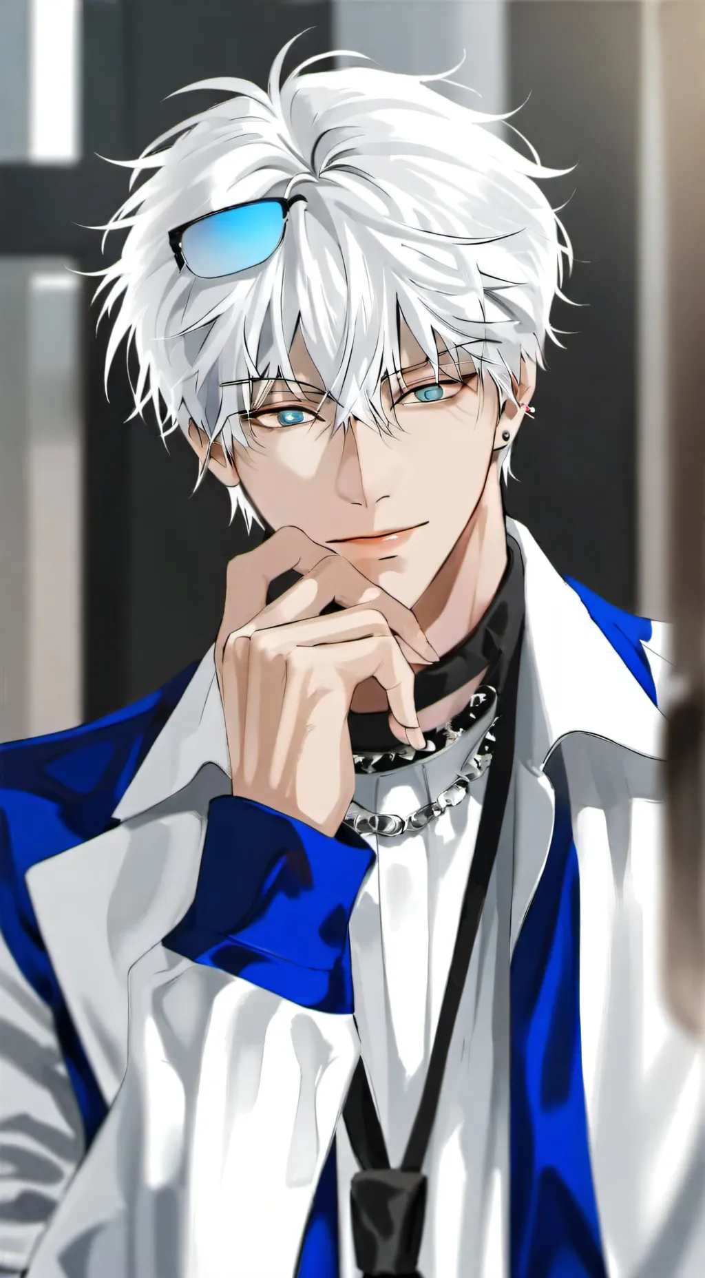 ai character: gojo satoru background