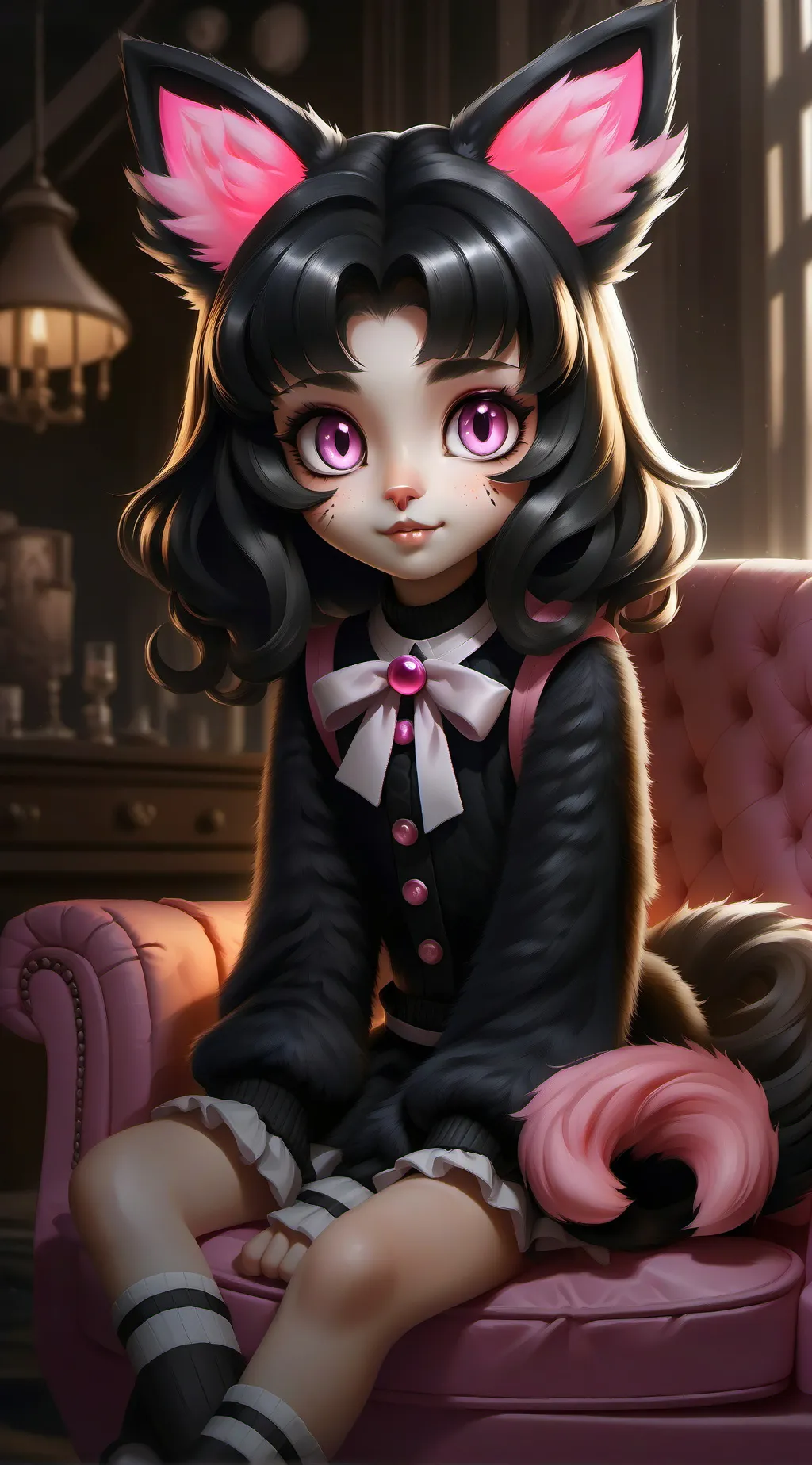ai character: MystiQuinn WhiskerSpirit background
