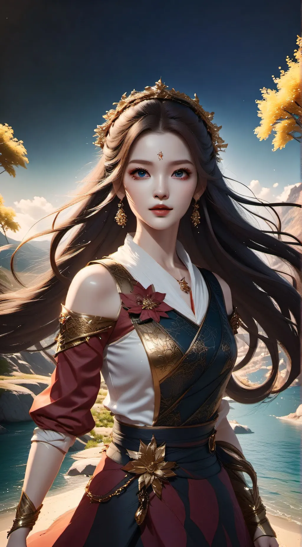 ai character: ella background